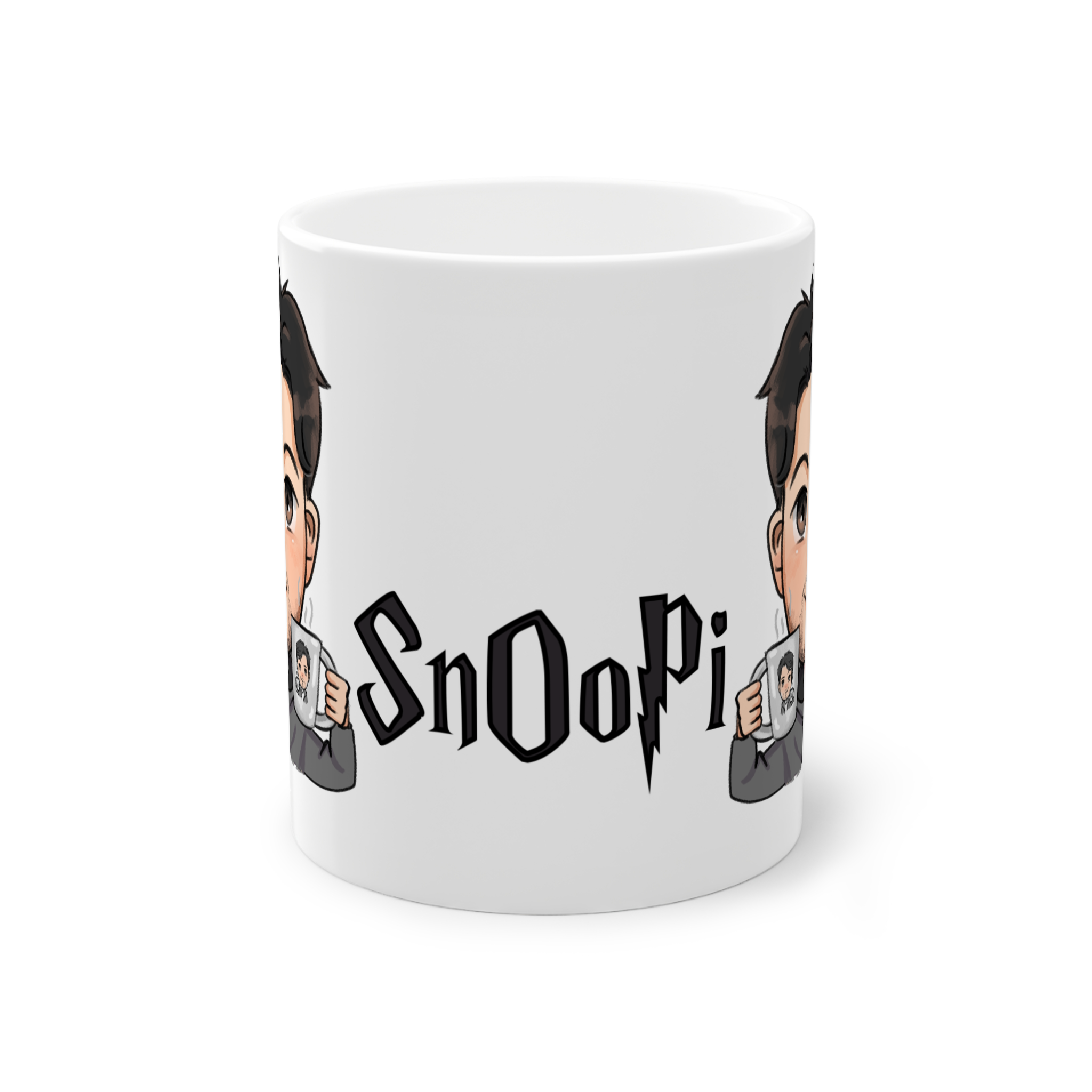 ماگ ساده طرح اسنوپی (SnOoPi)نمای روبرو1
