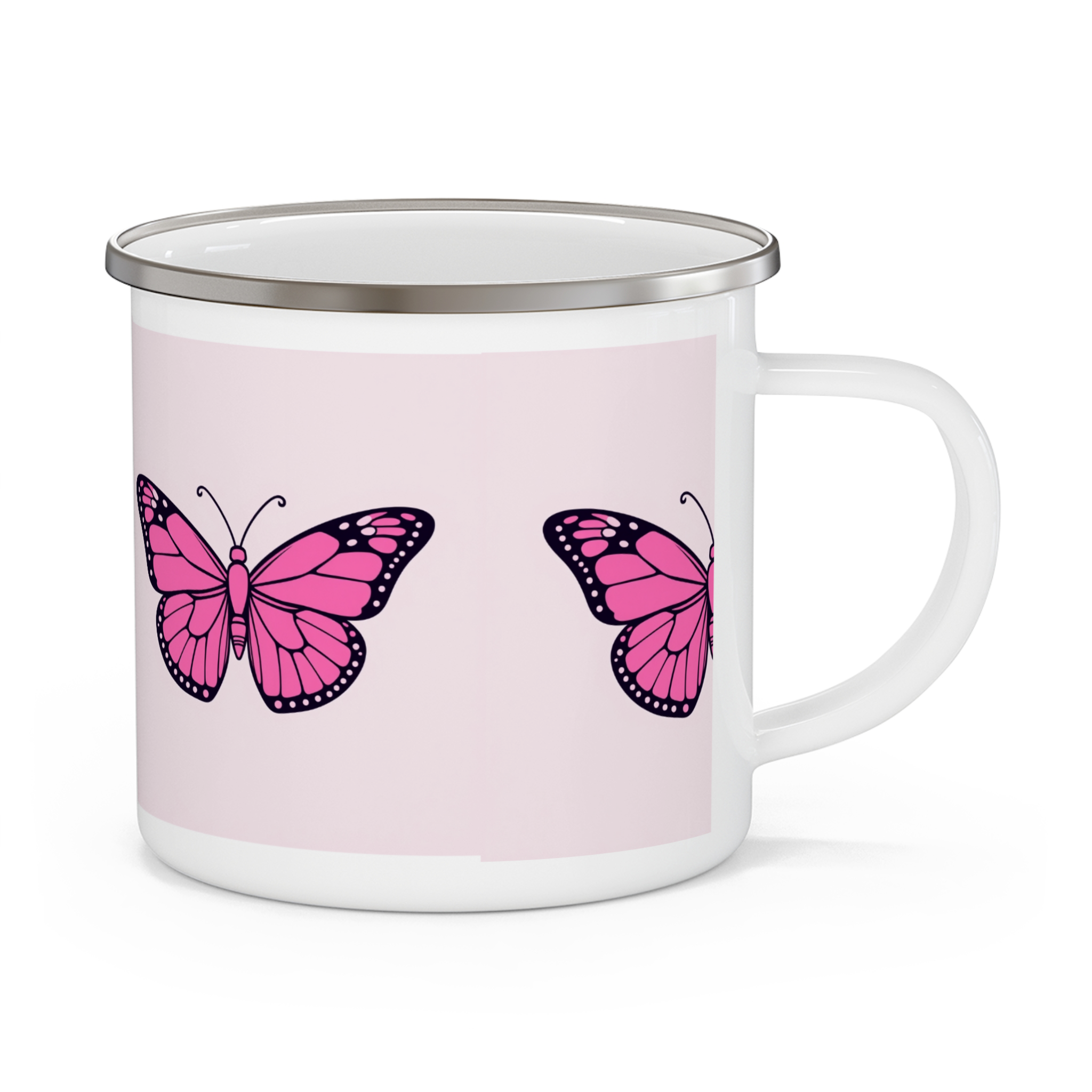 Pink butterflyنمای راست ۱