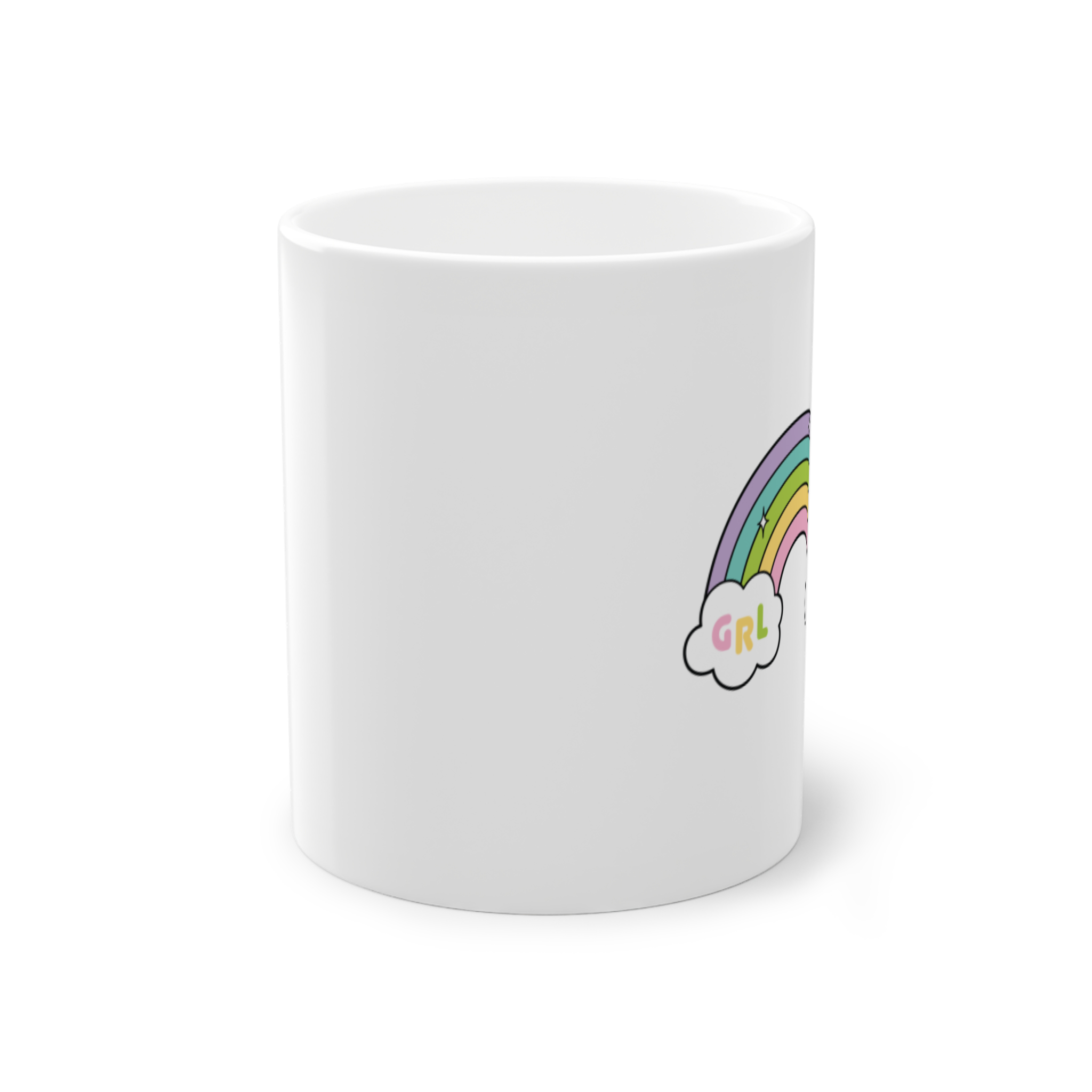 ماگ طرح Rainbowنمای روبرو
