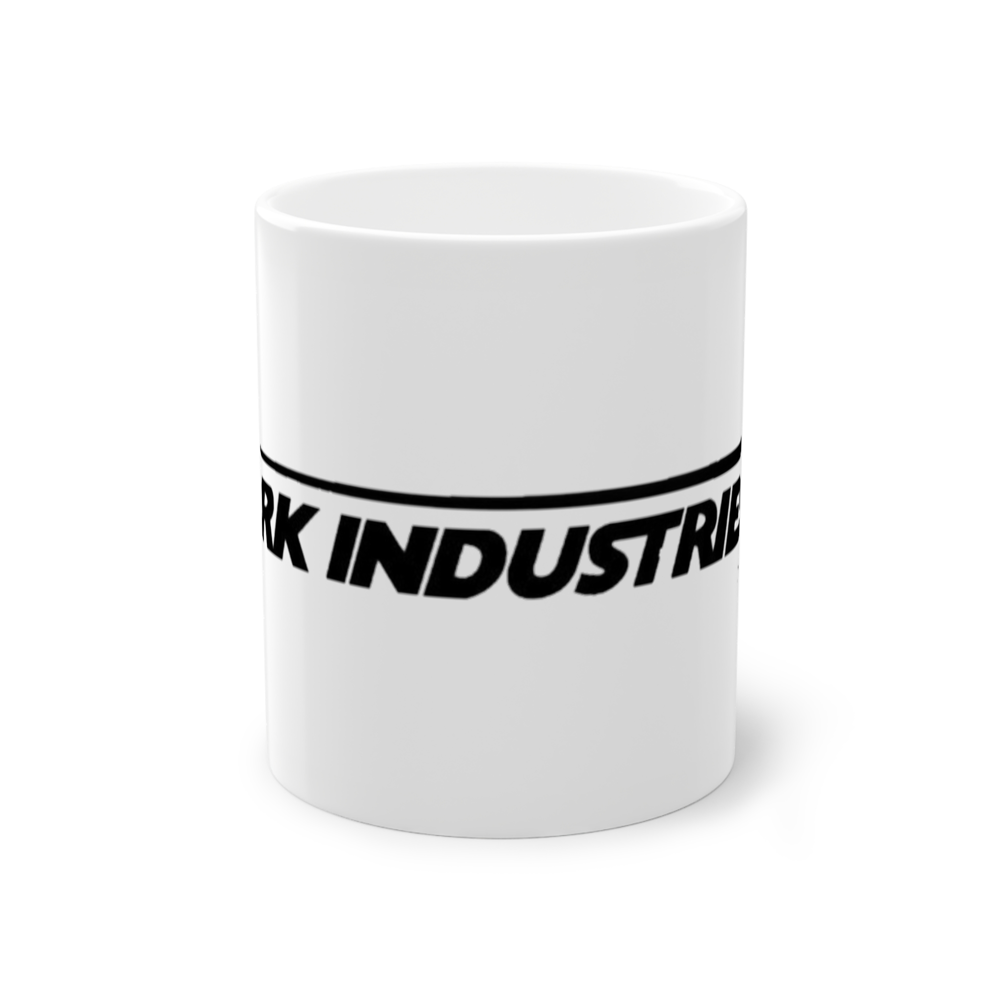 ماگ با طرح Stark industriesنمای روبرو