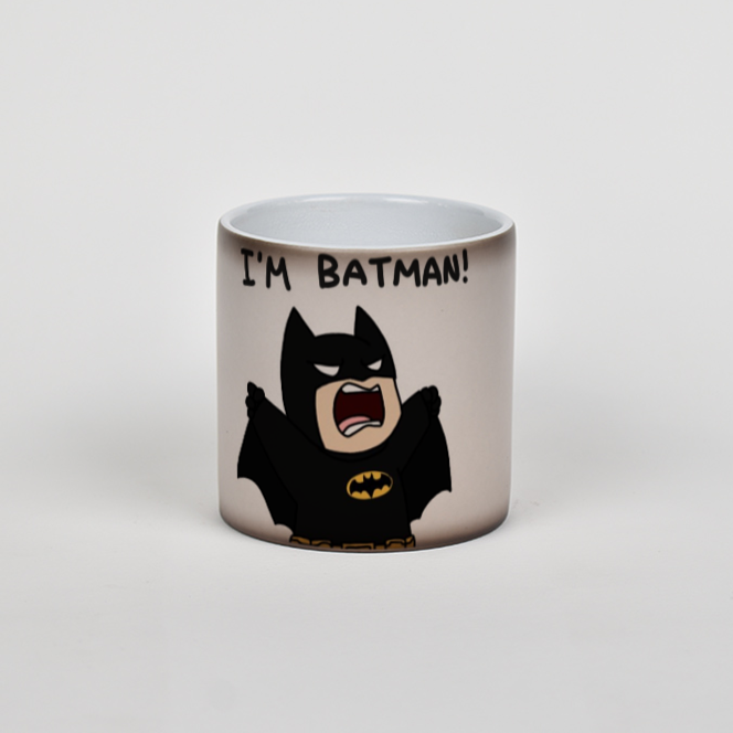 ماگ حرارتی با طرح Batmanنمای روبرو