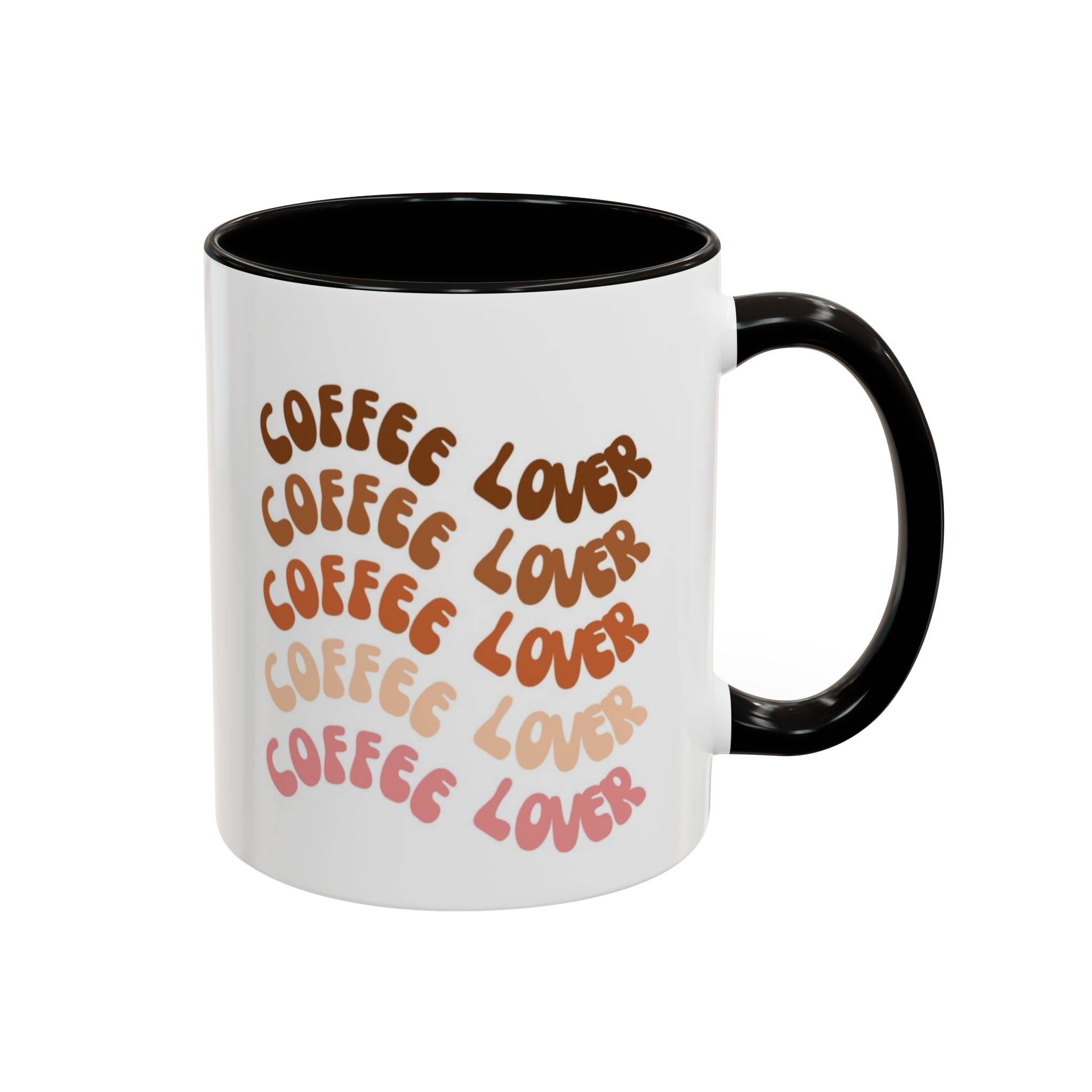 coffee loverنمای راست - رنگ مشکی