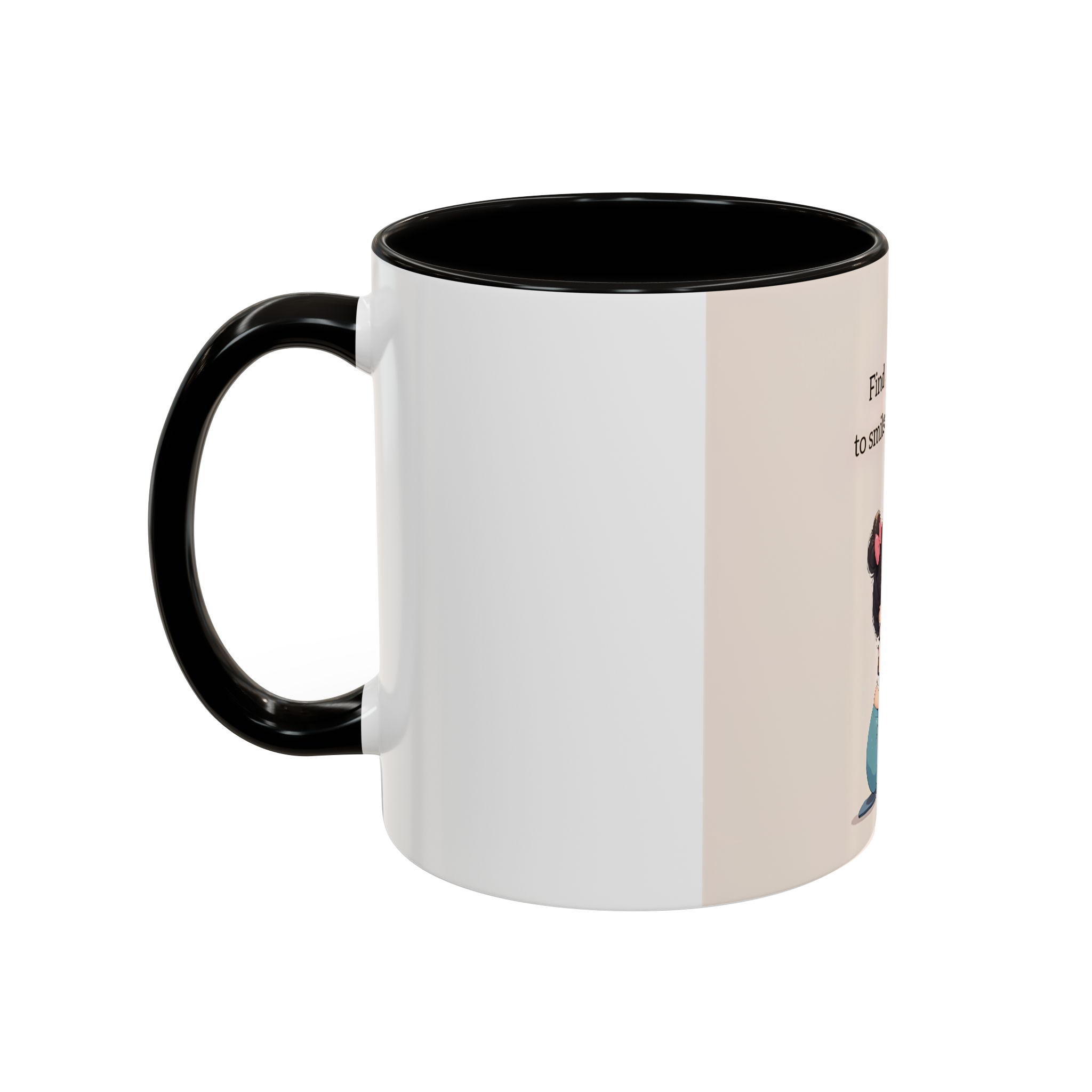ماگ ☕️🍃نمای چپ - رنگ مشکی4