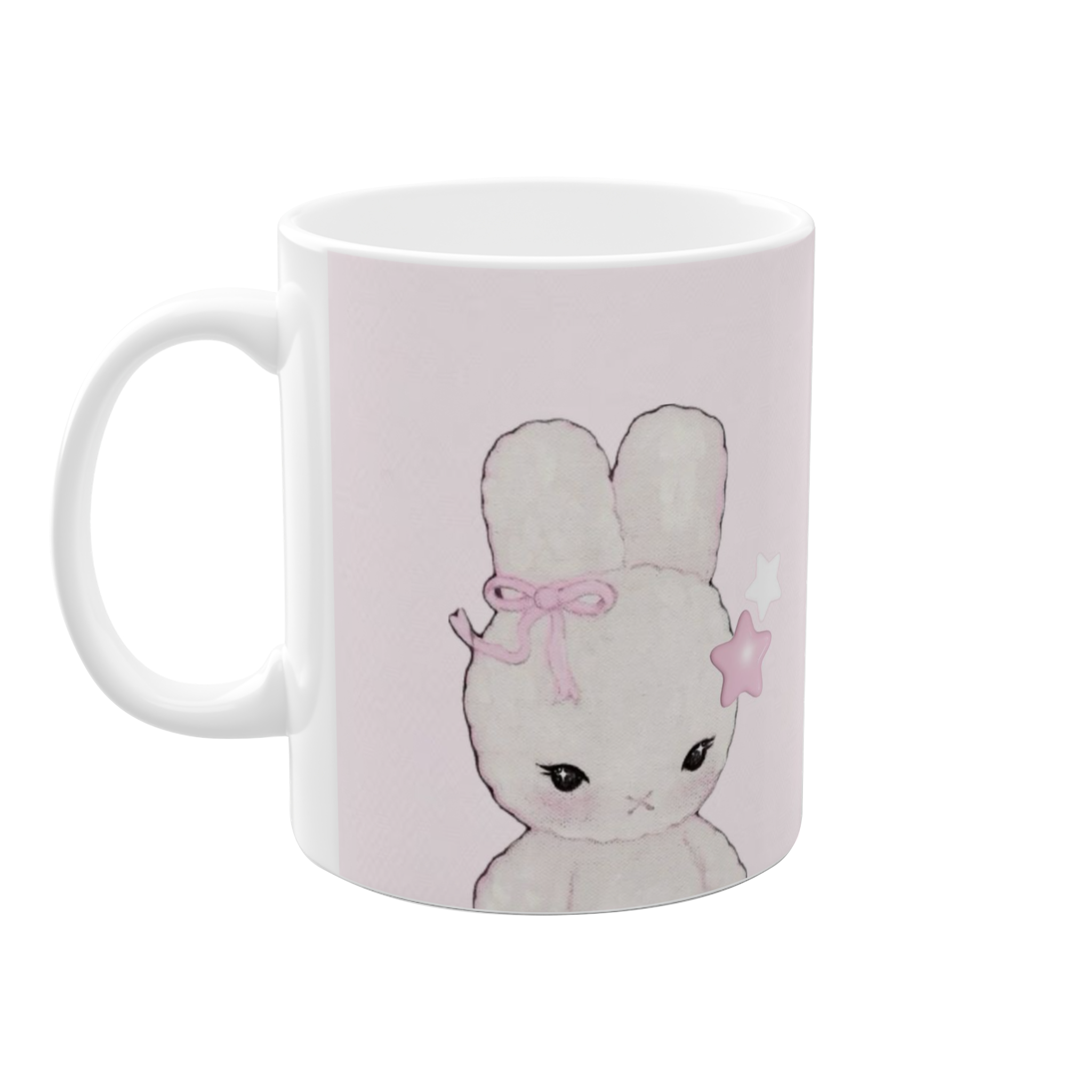 ماگ با طرح خرگوش مدل Honey bunnyنمای چپ1