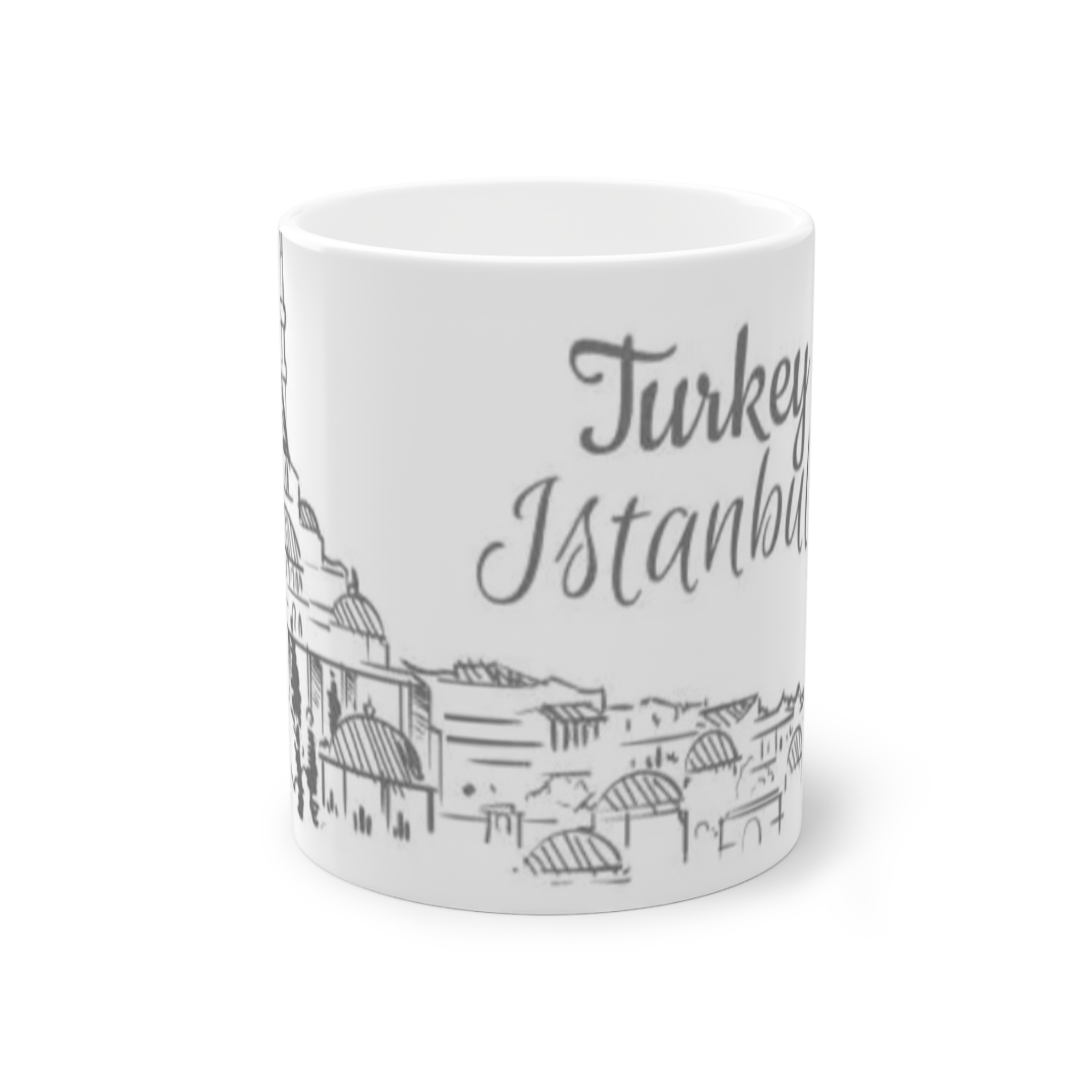 ماگ طرح turkey istanbulنمای روبرو