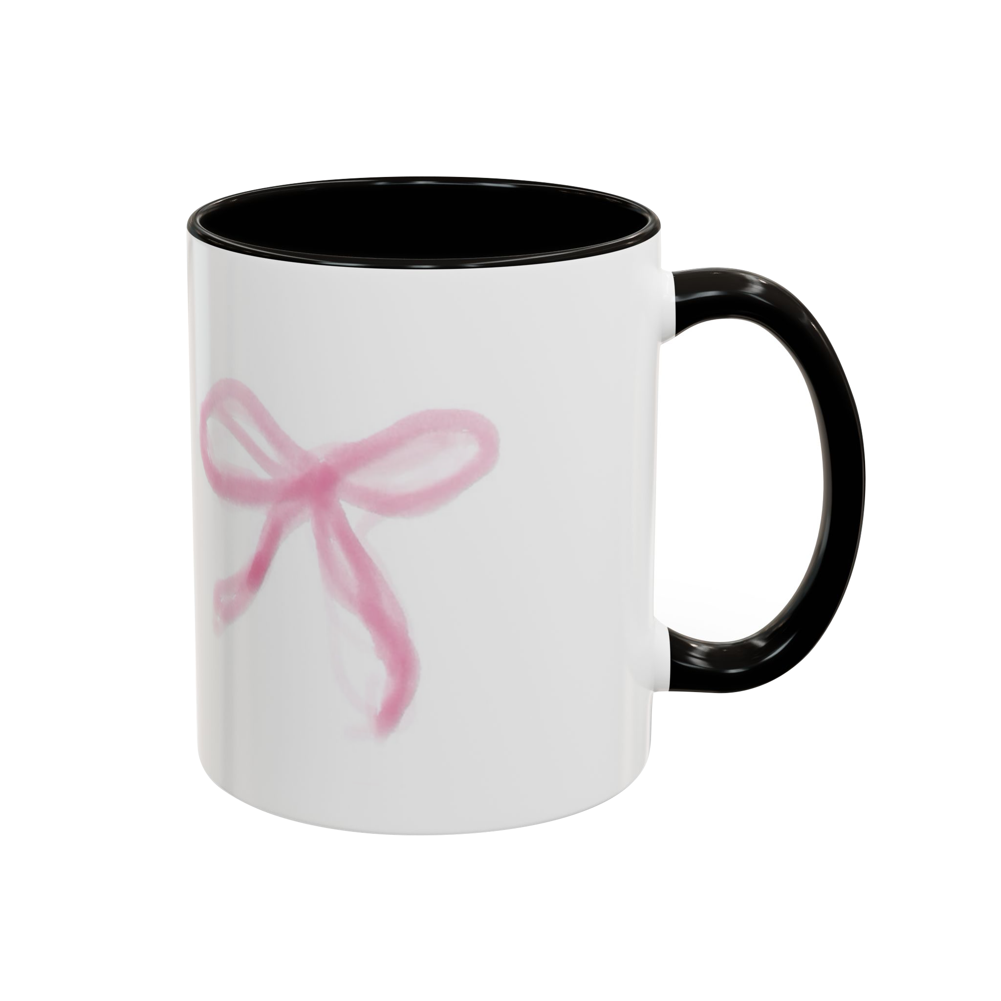 Pink bow tieنمای راست  - رنگ مشکی