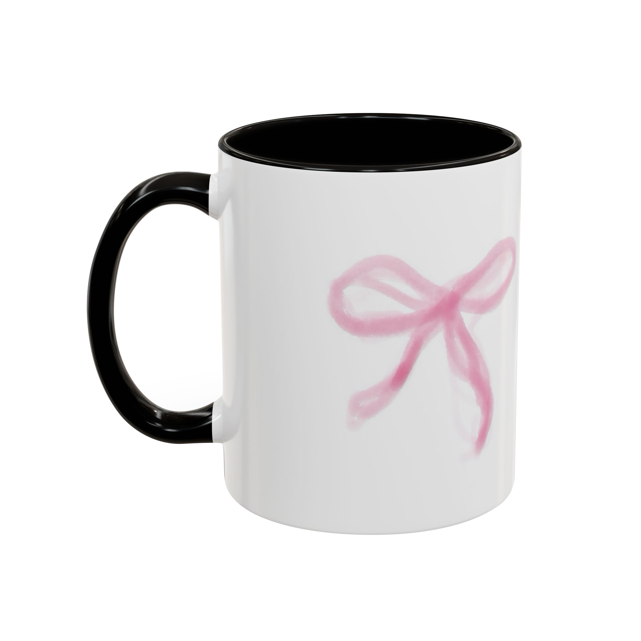Pink bow tieنمای چپ - رنگ مشکی3