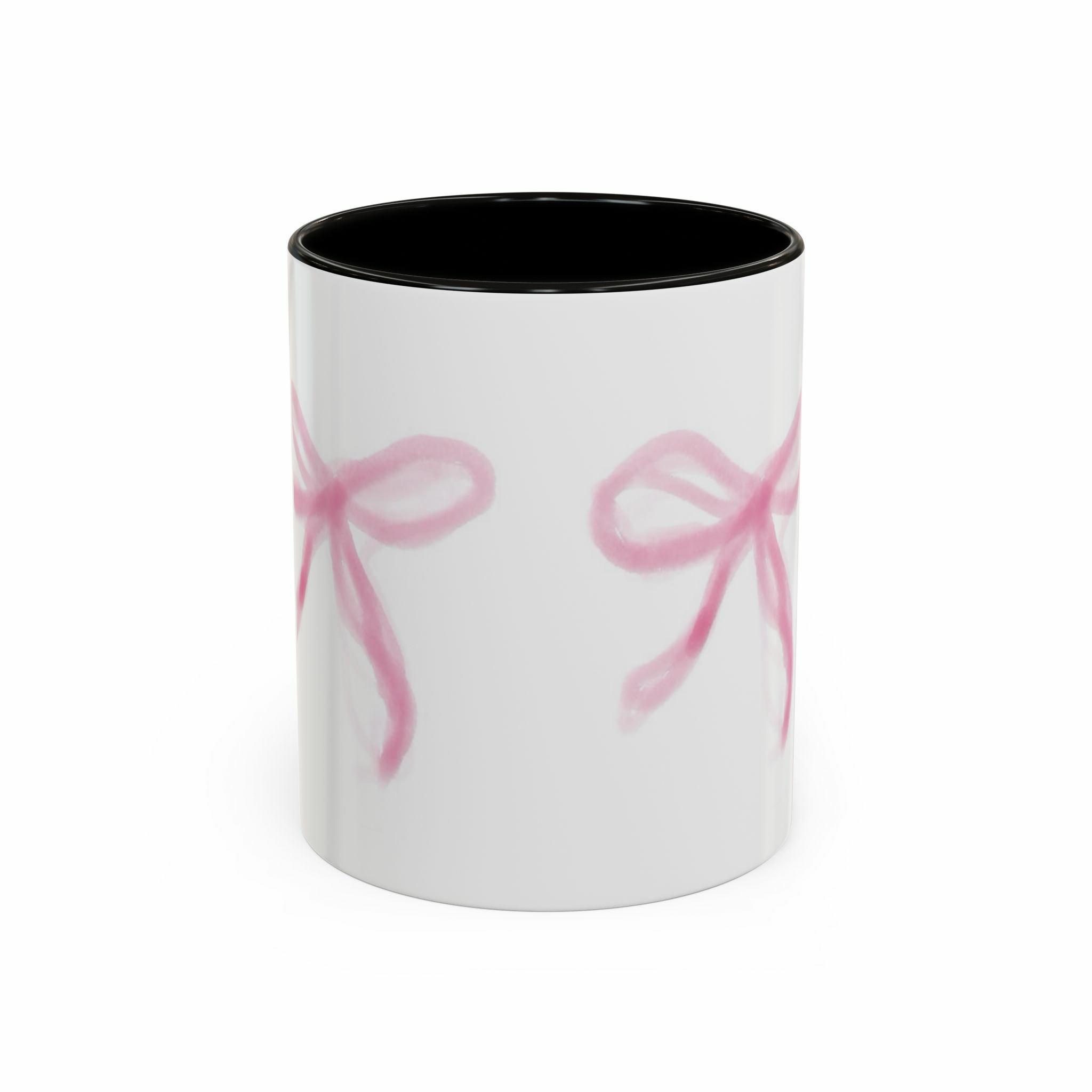 Pink bow tieنمای روبرو  - رنگ مشکی2