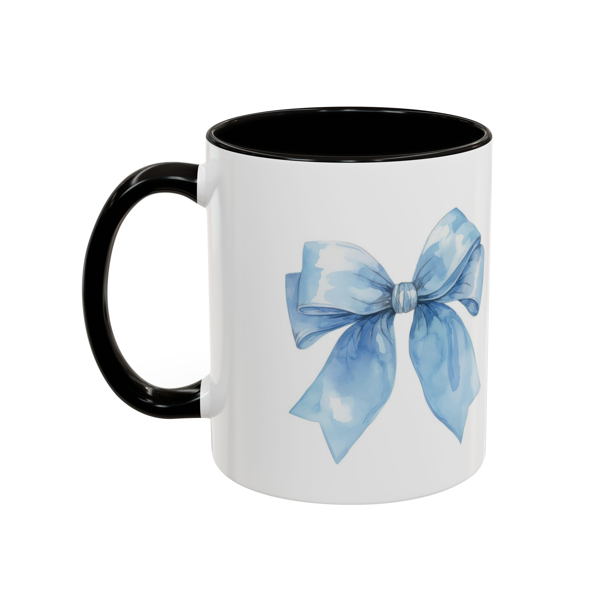 Blue bow tieنمای چپ - رنگ مشکی1