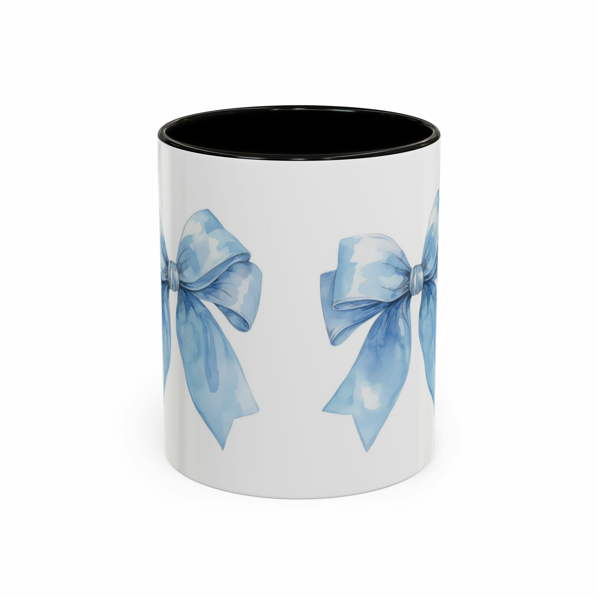 Blue bow tieنمای روبرو - رنگ مشکی5
