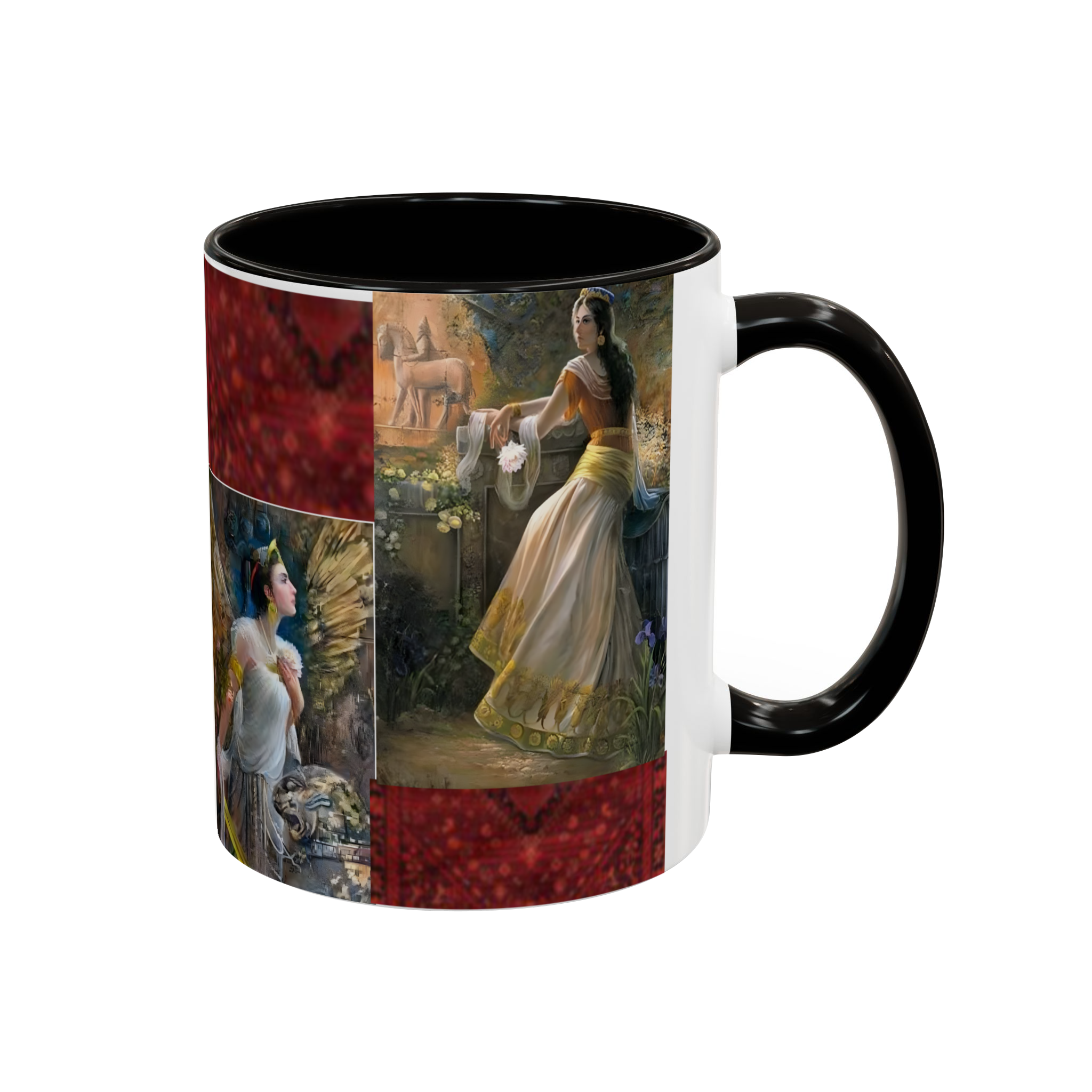 Persian mugنمای راست - رنگ مشکی