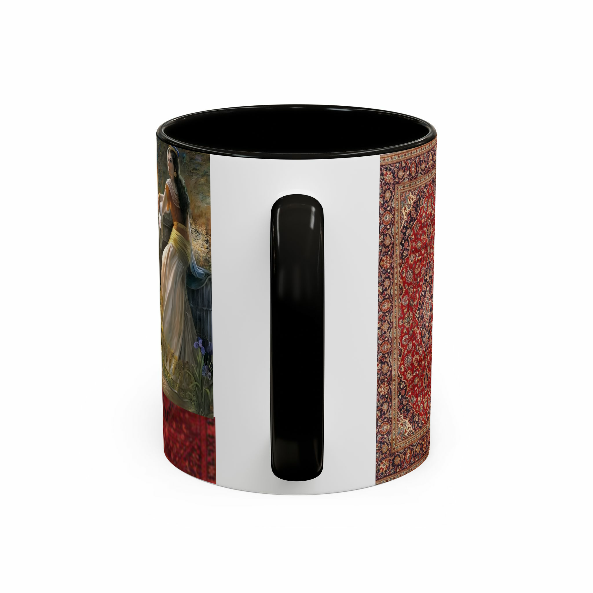 Persian mugنمای پشت - رنگ مشکی5