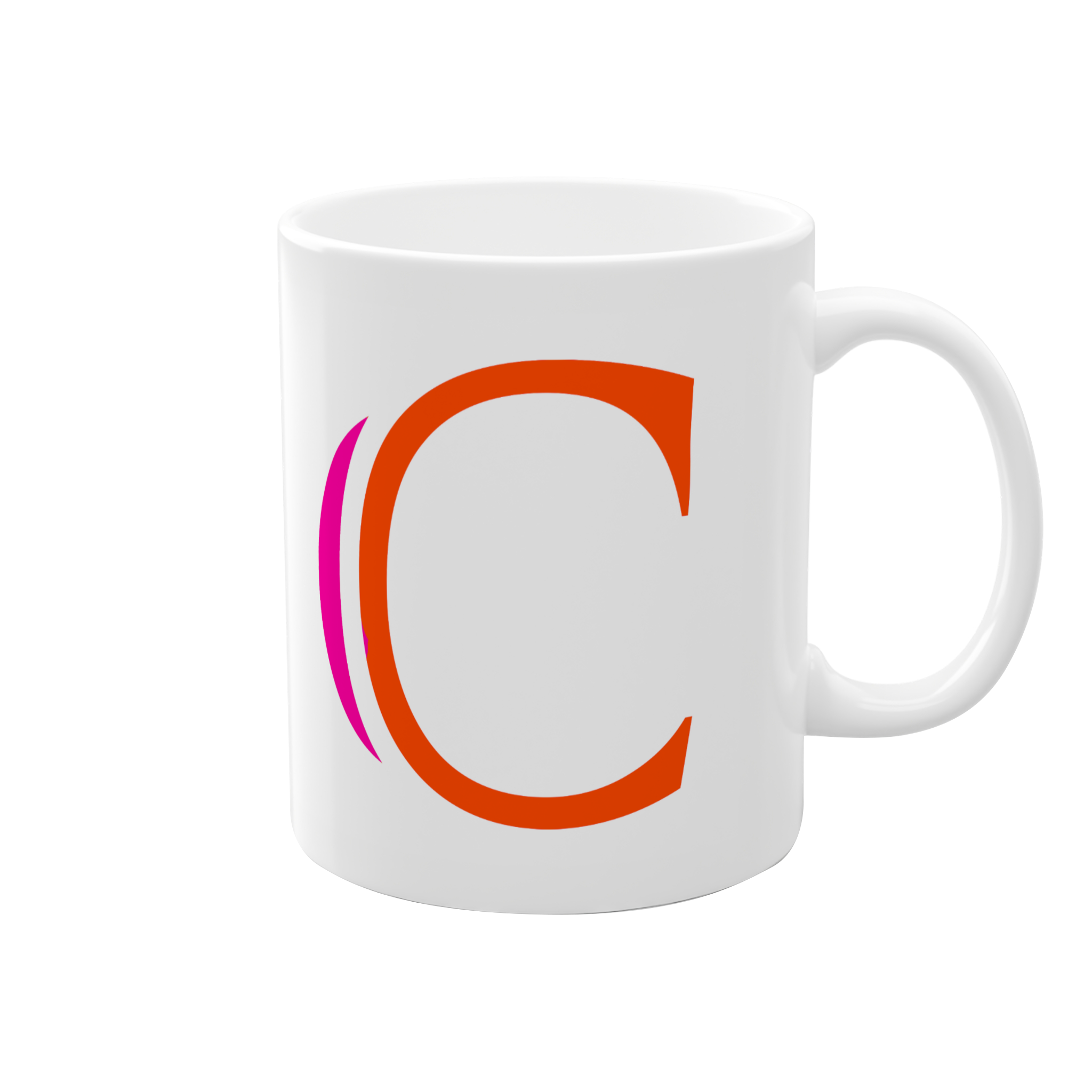 ماگ طرح Cنمای راست