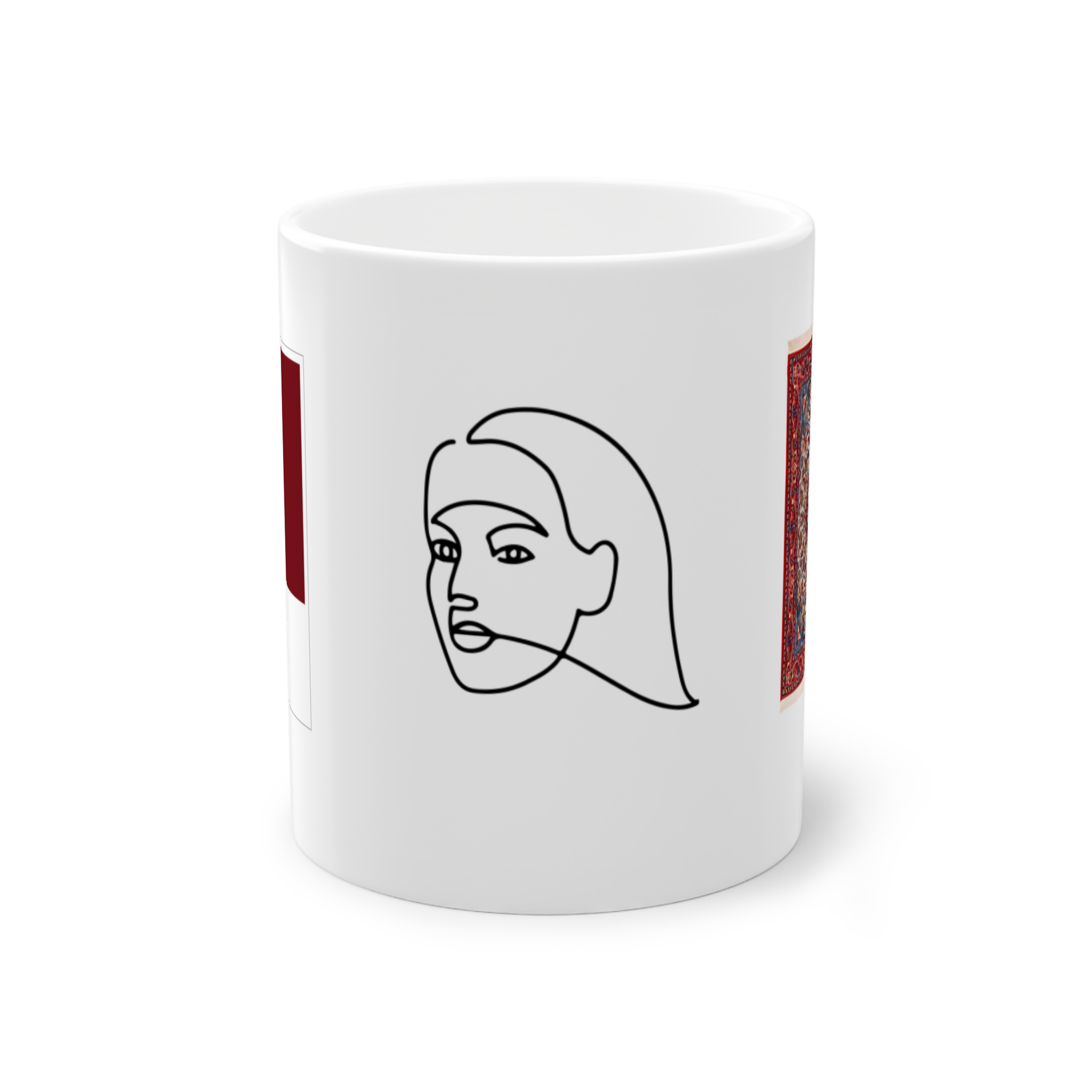 ماگ Red womenنمای روبرو1