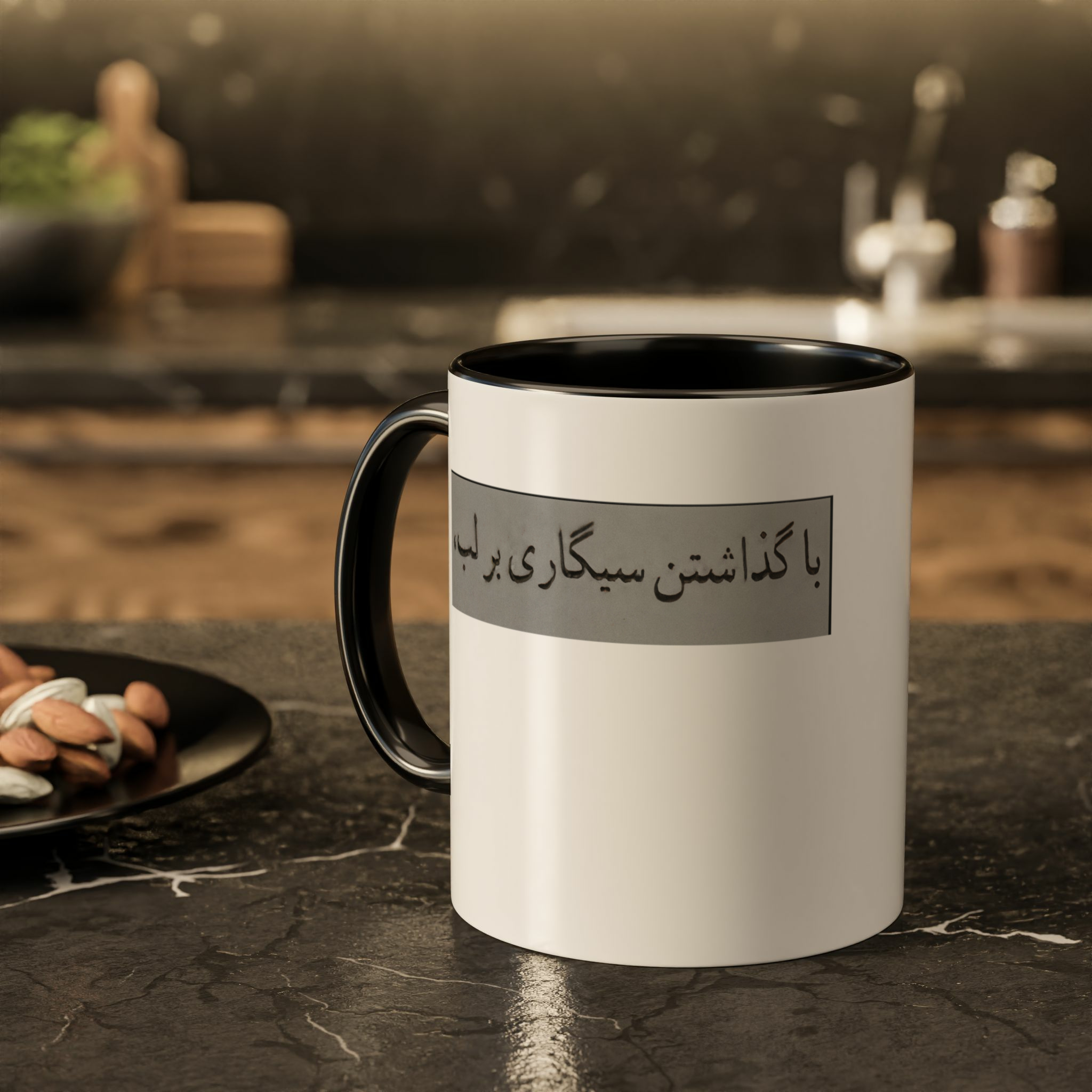 ماگ صادق هدایتزمینه ۲ - رنگ مشکی5