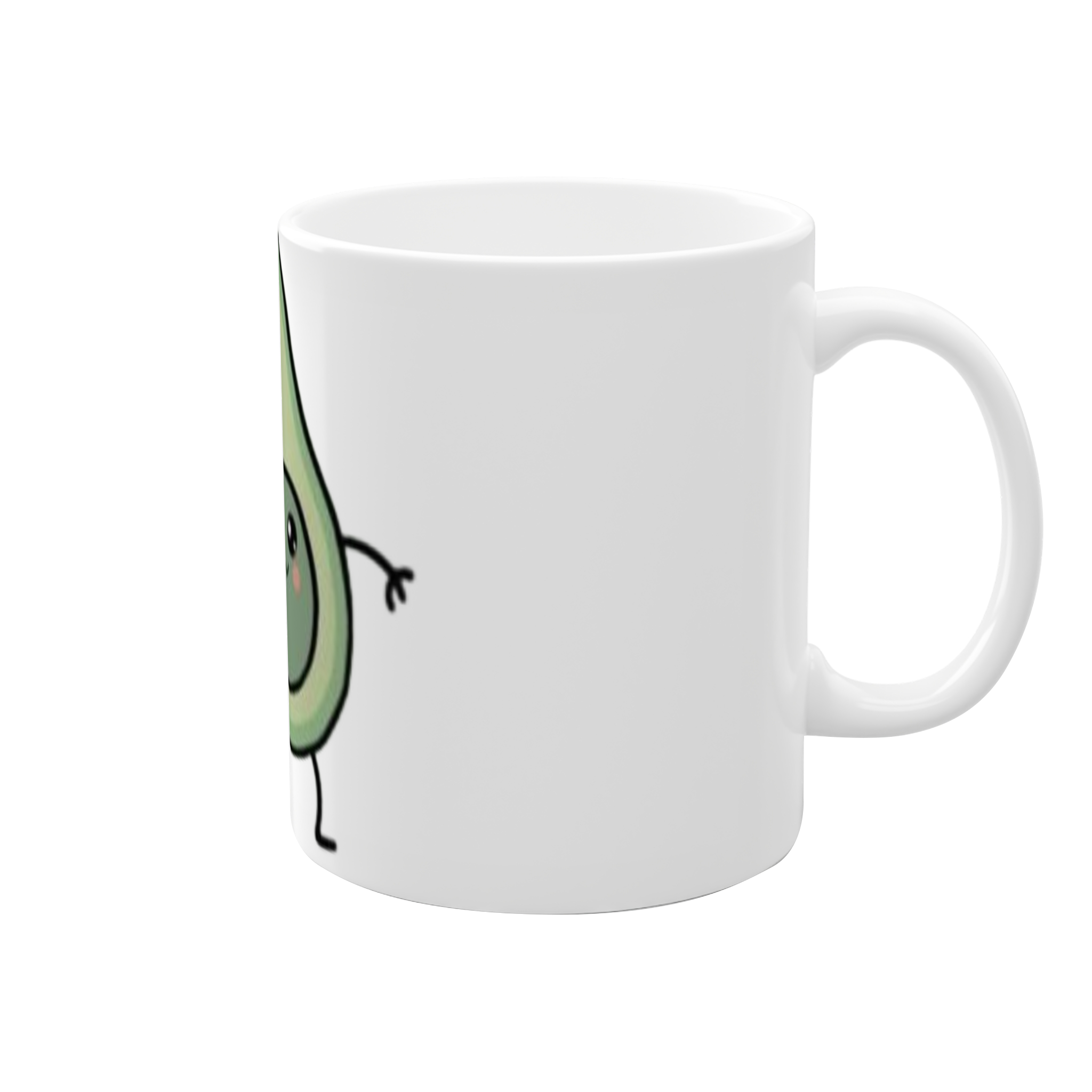 Friendly Avocado Mugنمای راست4