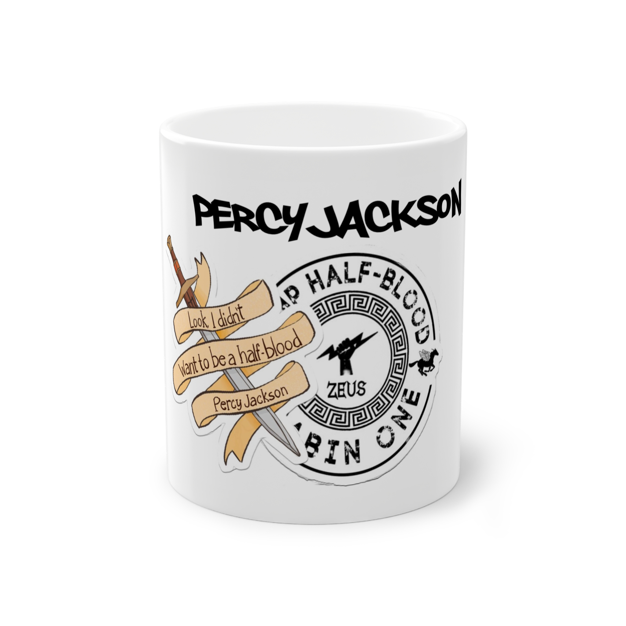 ماگ Percy Jacksonنمای روبرو