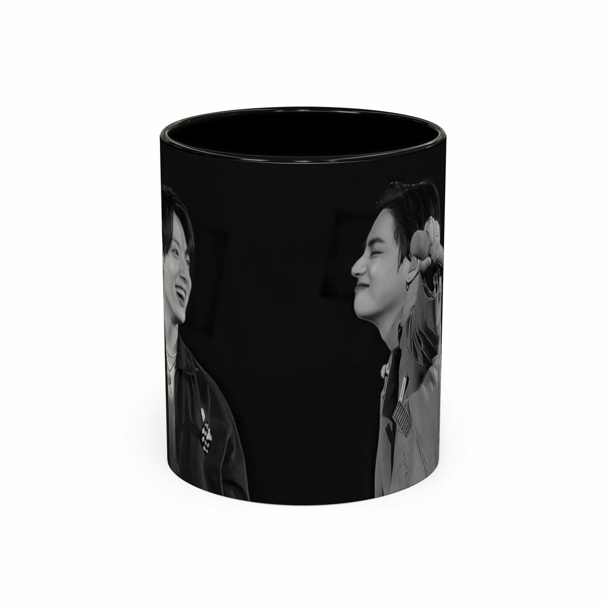 ماگ BTS²نمای روبرو  - رنگ مشکی