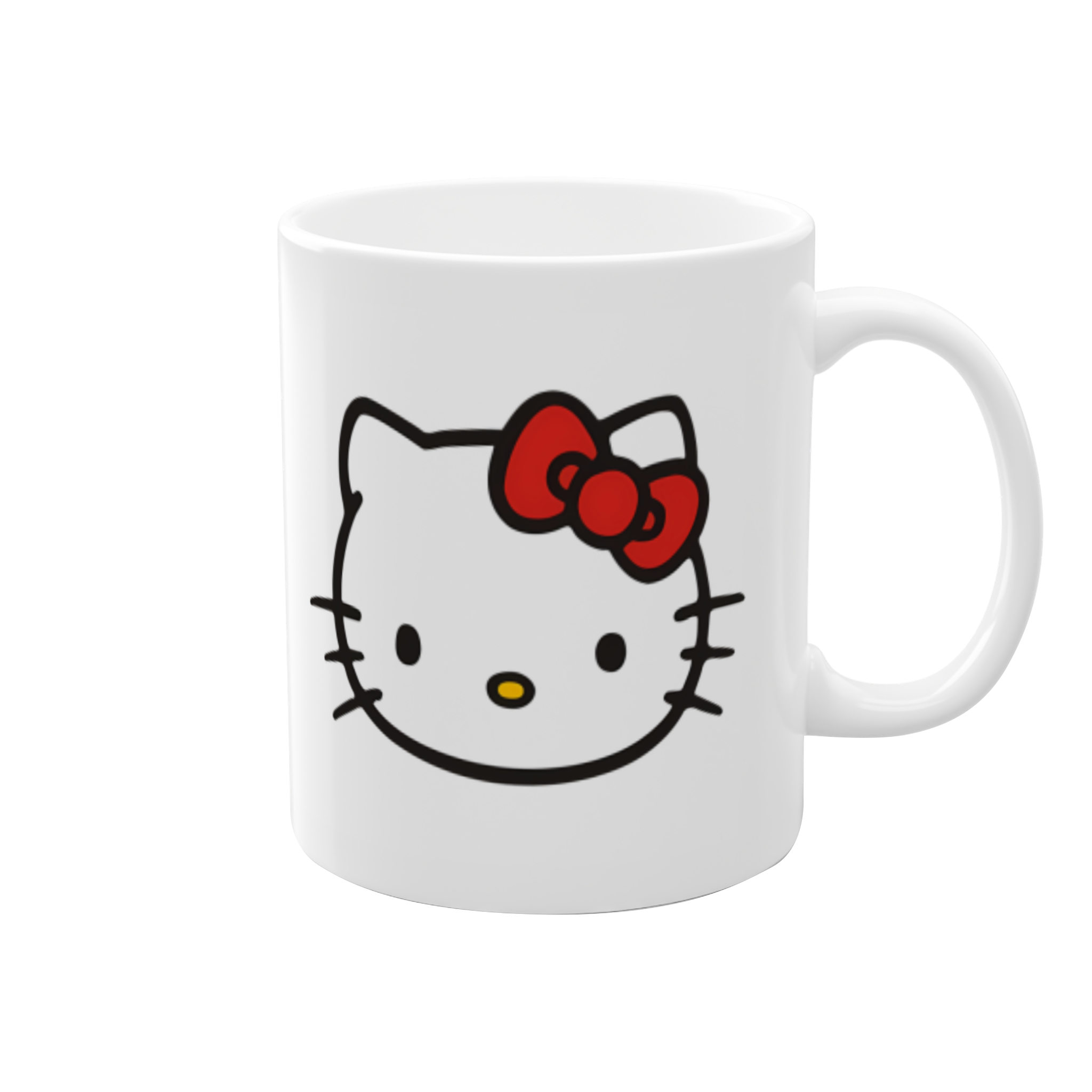 ماگ طرح hello kittyنمای راست
