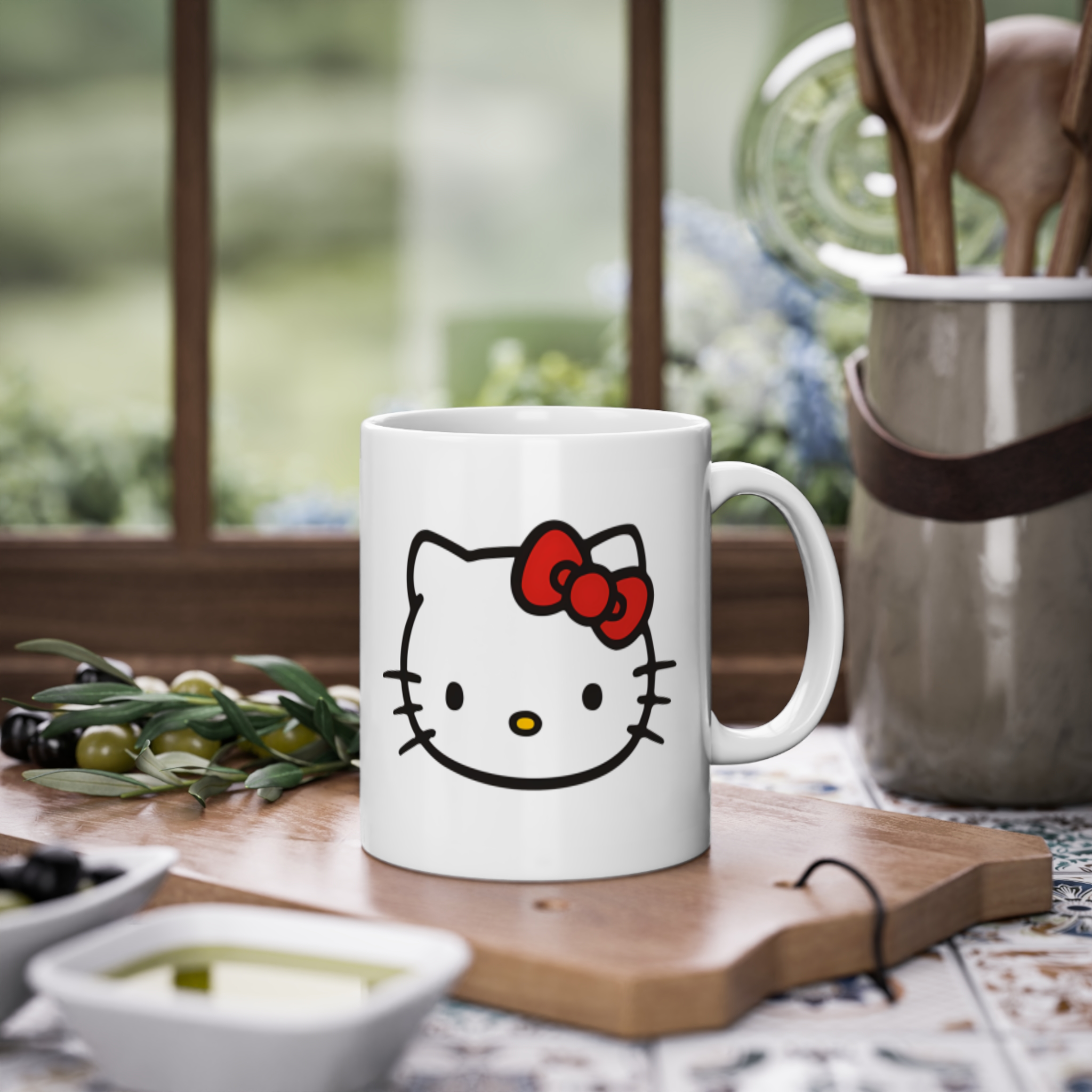 ماگ طرح hello kittyزمینه ۱3