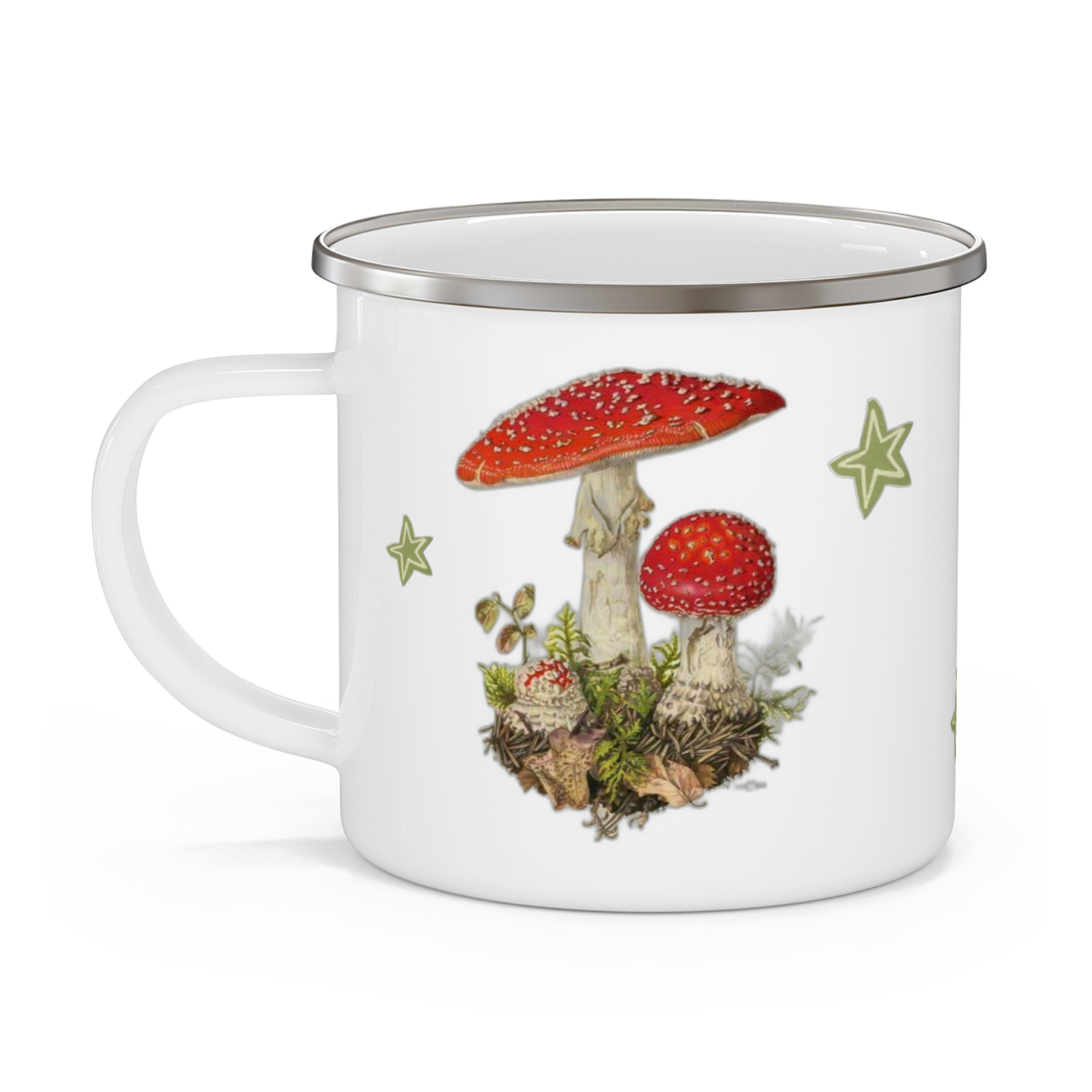 ماگ وینتج طرح mushroomنمای چپ ۱1