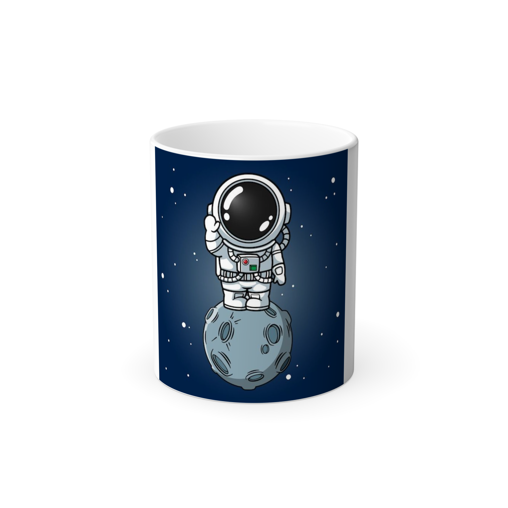ماگ Astronautنمای روبرو - رنگ سفید