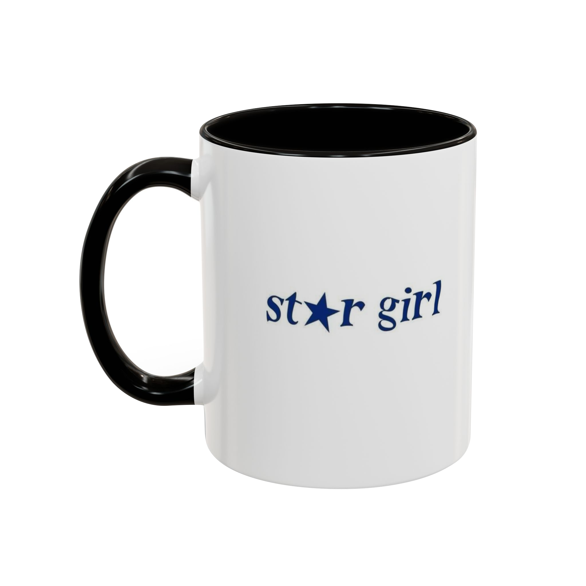 ماگ طرح star girlنمای چپ - رنگ مشکی5