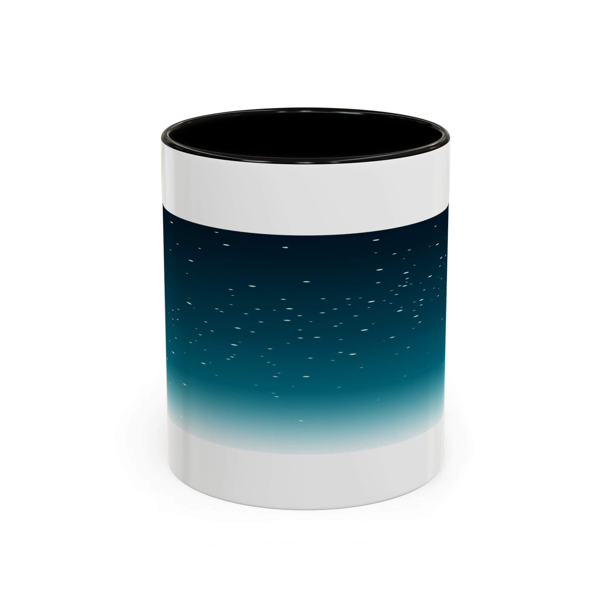 ماگ طرح اسپیس Spaceنمای روبرو - رنگ مشکی