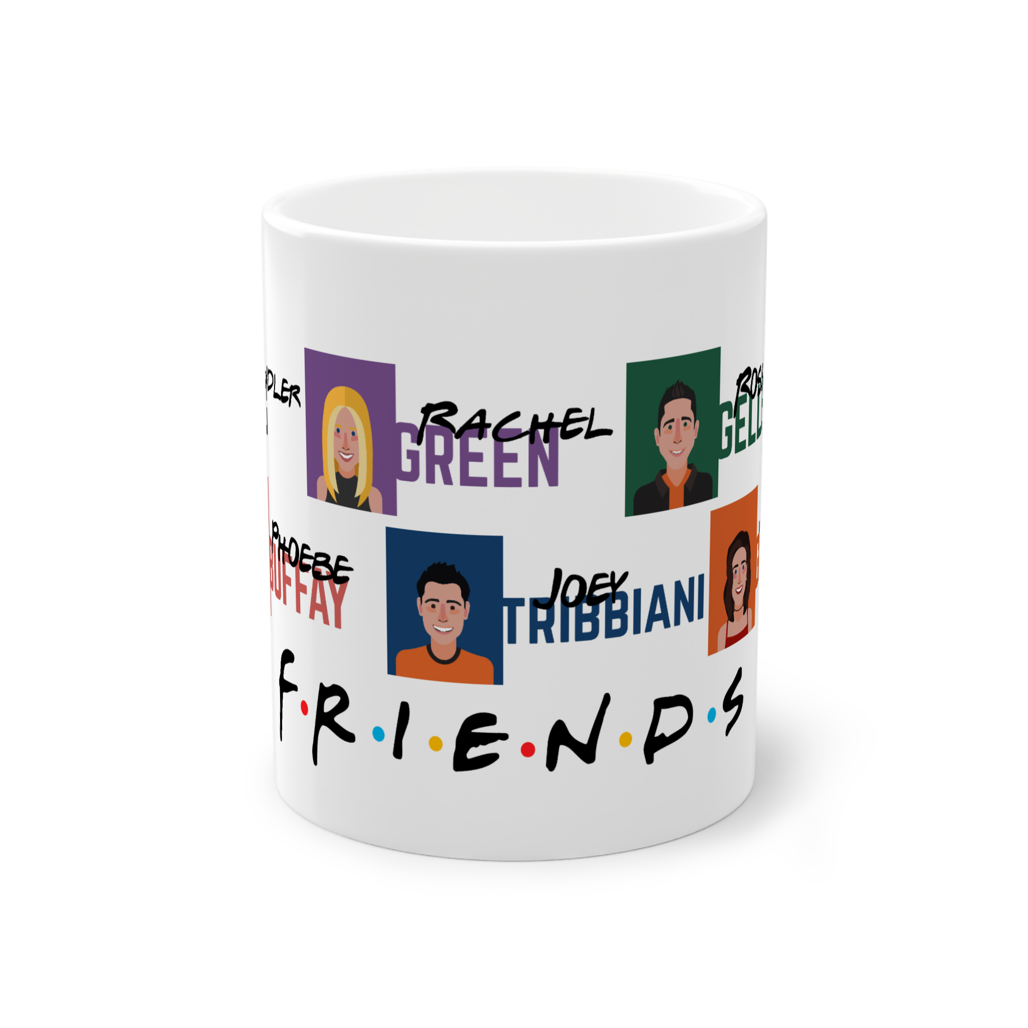 ماگ friendsنمای روبرو
