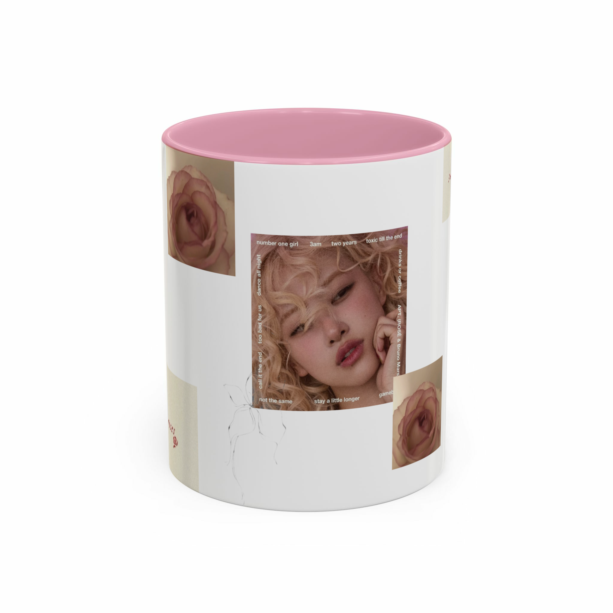 ماگ roséنمای روبرو - رنگ صورتی