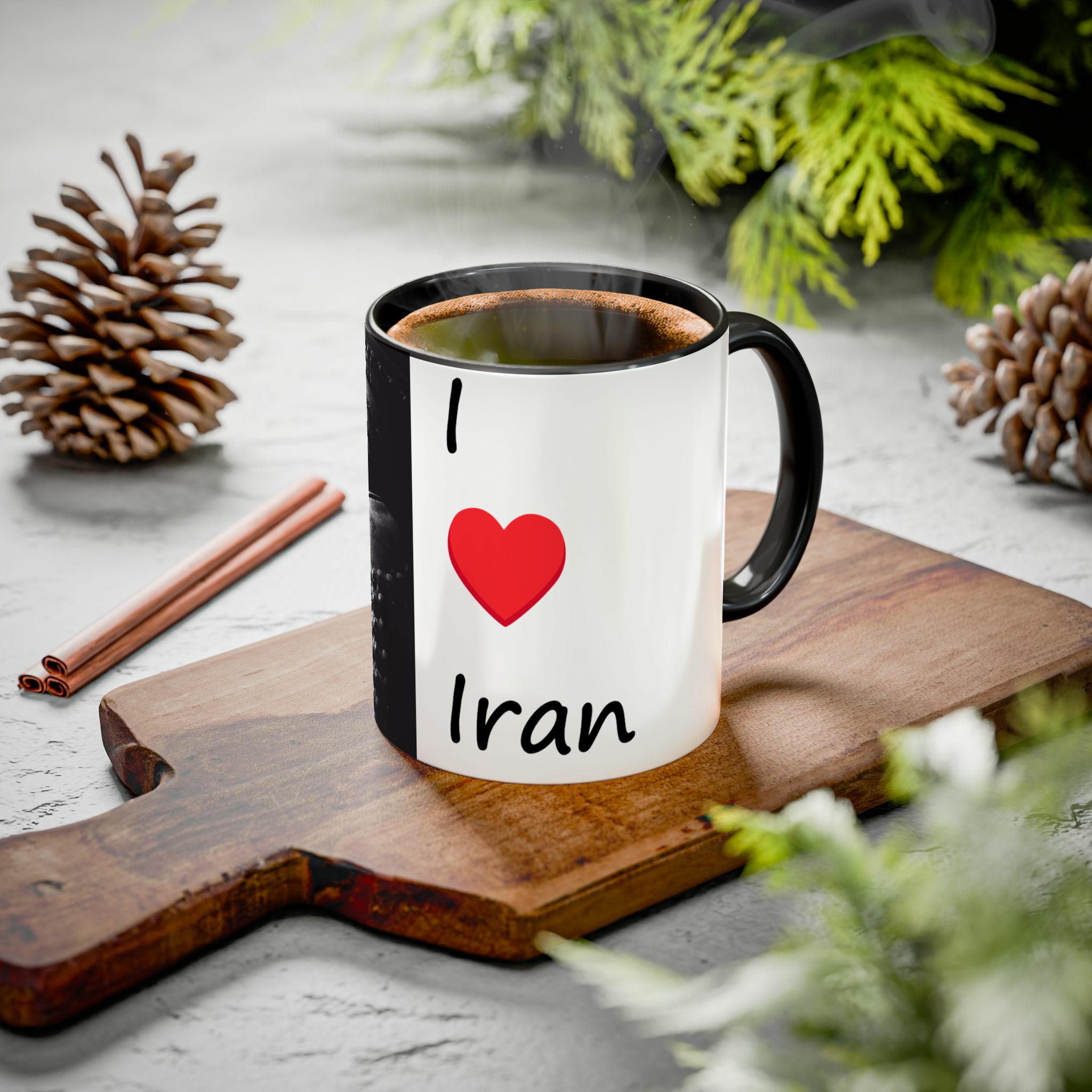 ماگ طرح هخامنشیزمینه ۱ - رنگ مشکی1