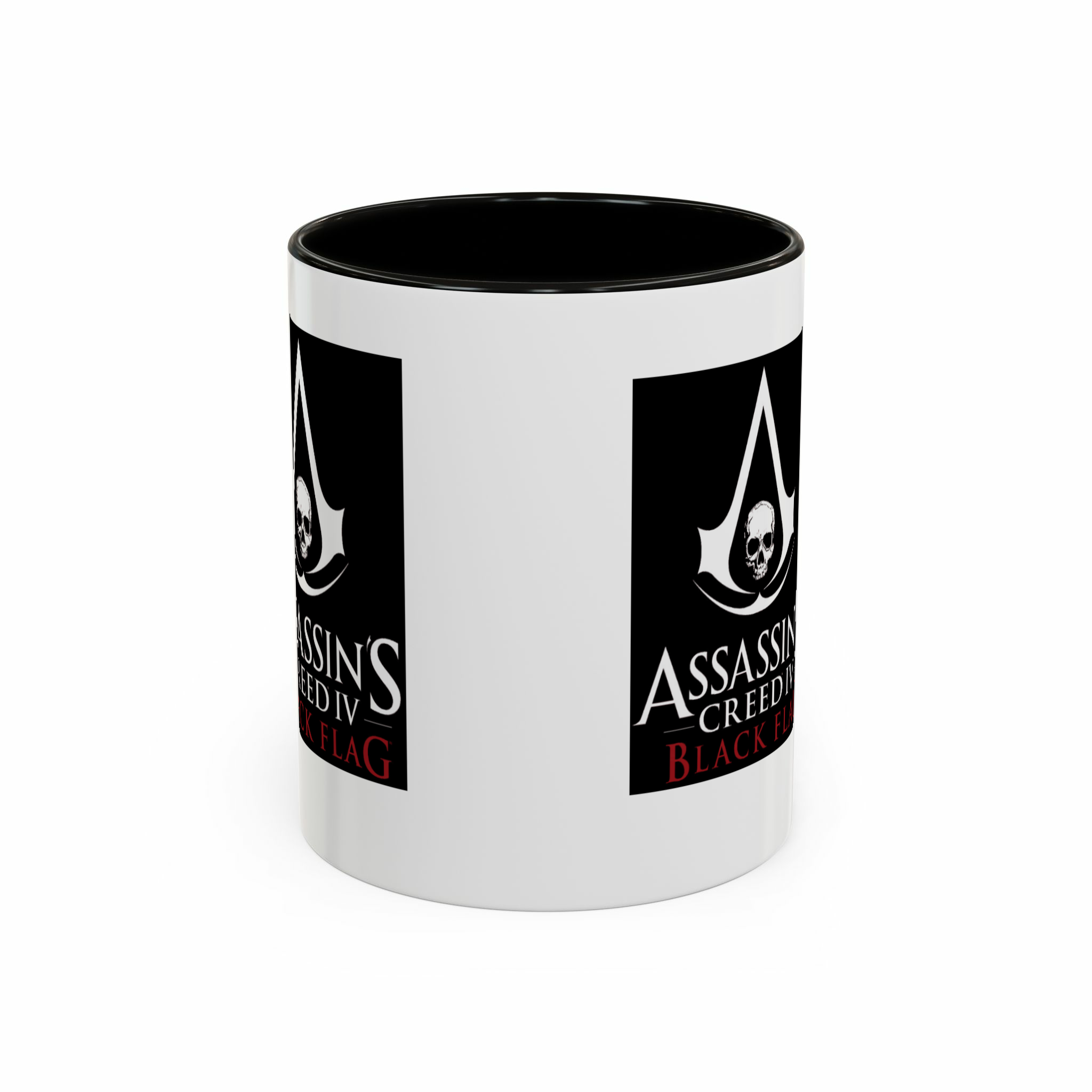 ماگ بیسیکAsassins Creed Black Flagنمای روبرو - رنگ مشکی4