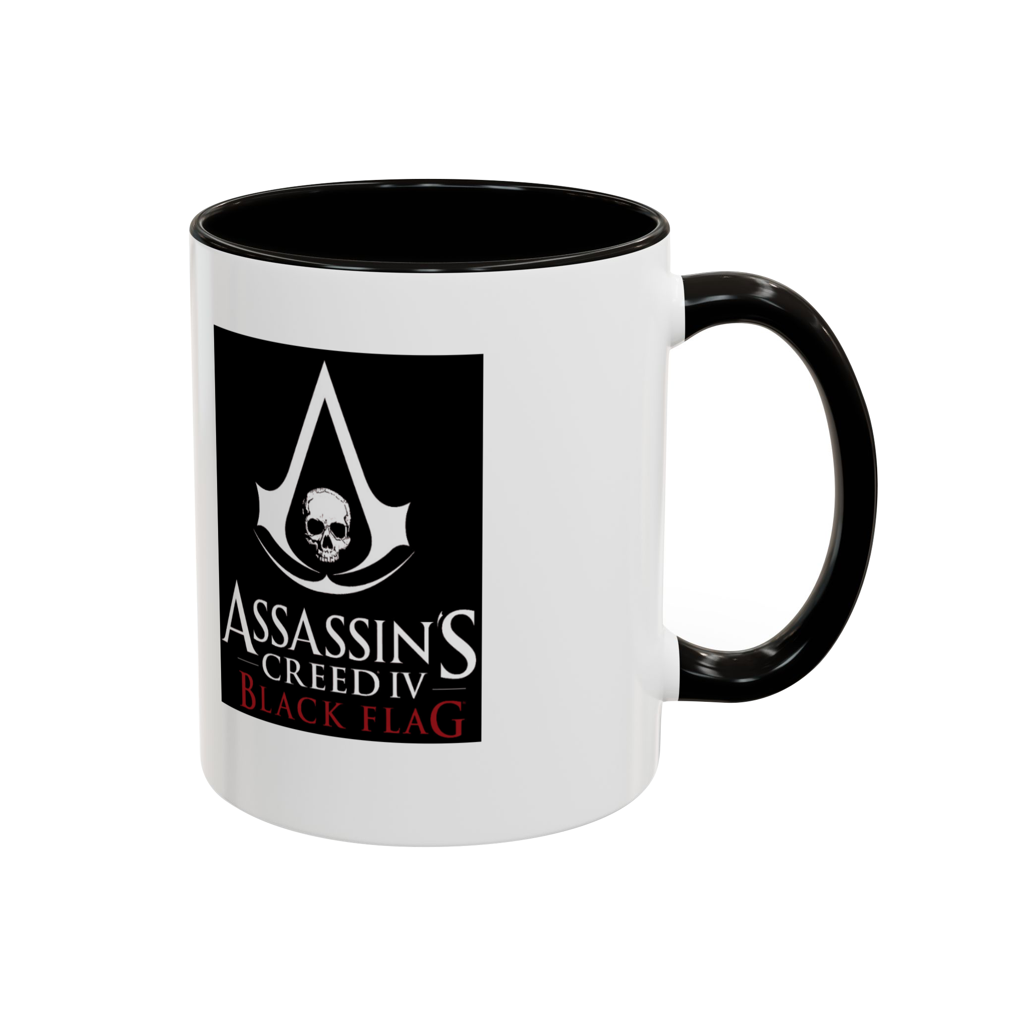 ماگ بیسیکAsassins Creed Black Flagنمای راست - رنگ مشکی