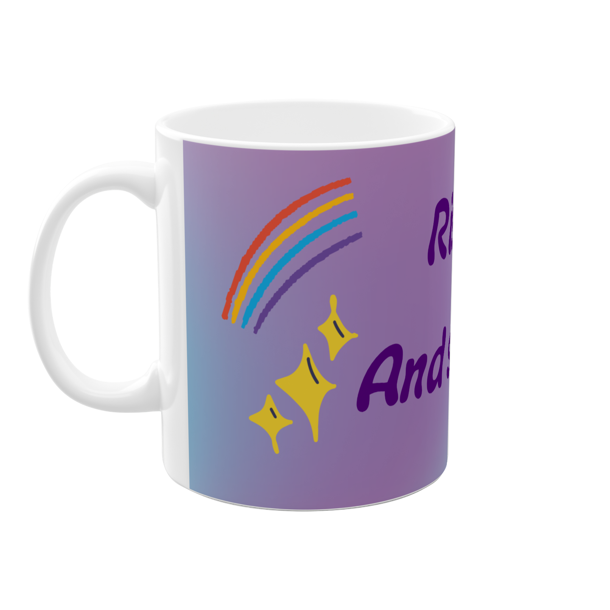 ماگ طرح rise and shineنمای چپ4