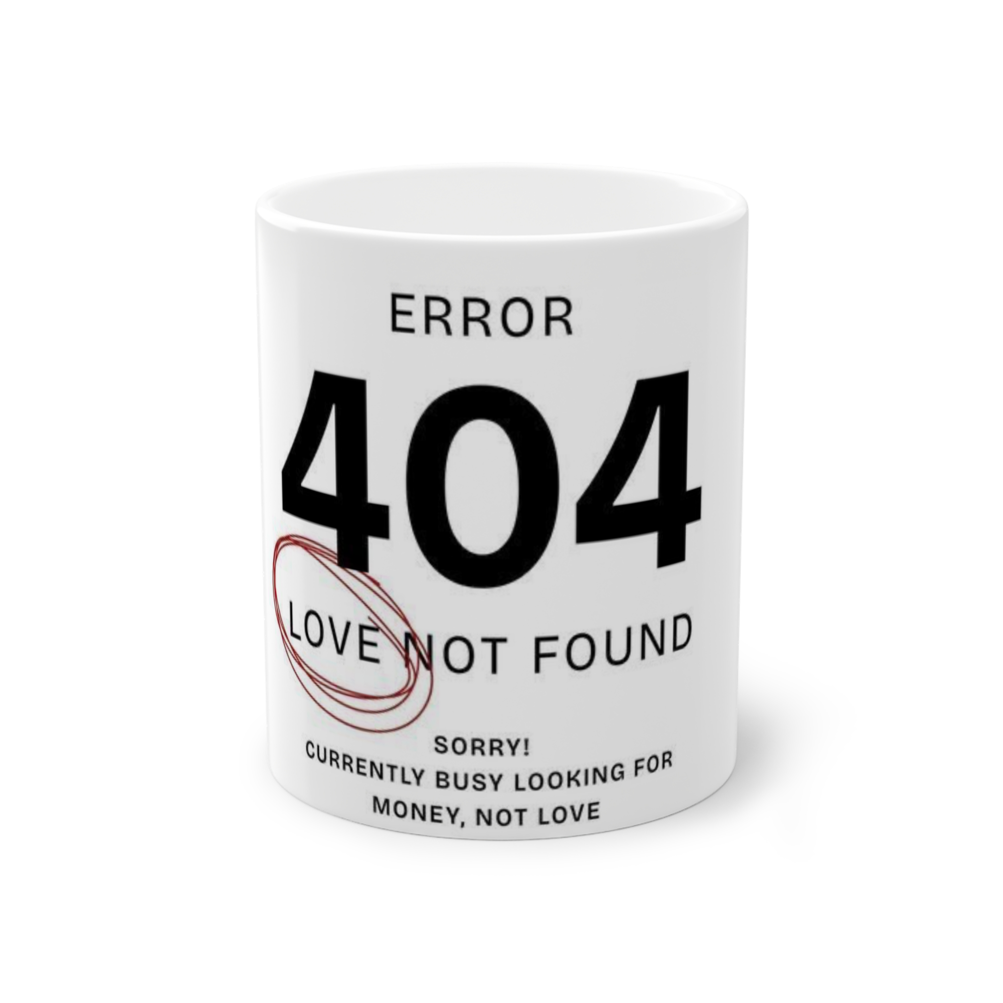 ماگ 404 Errorنمای روبرو