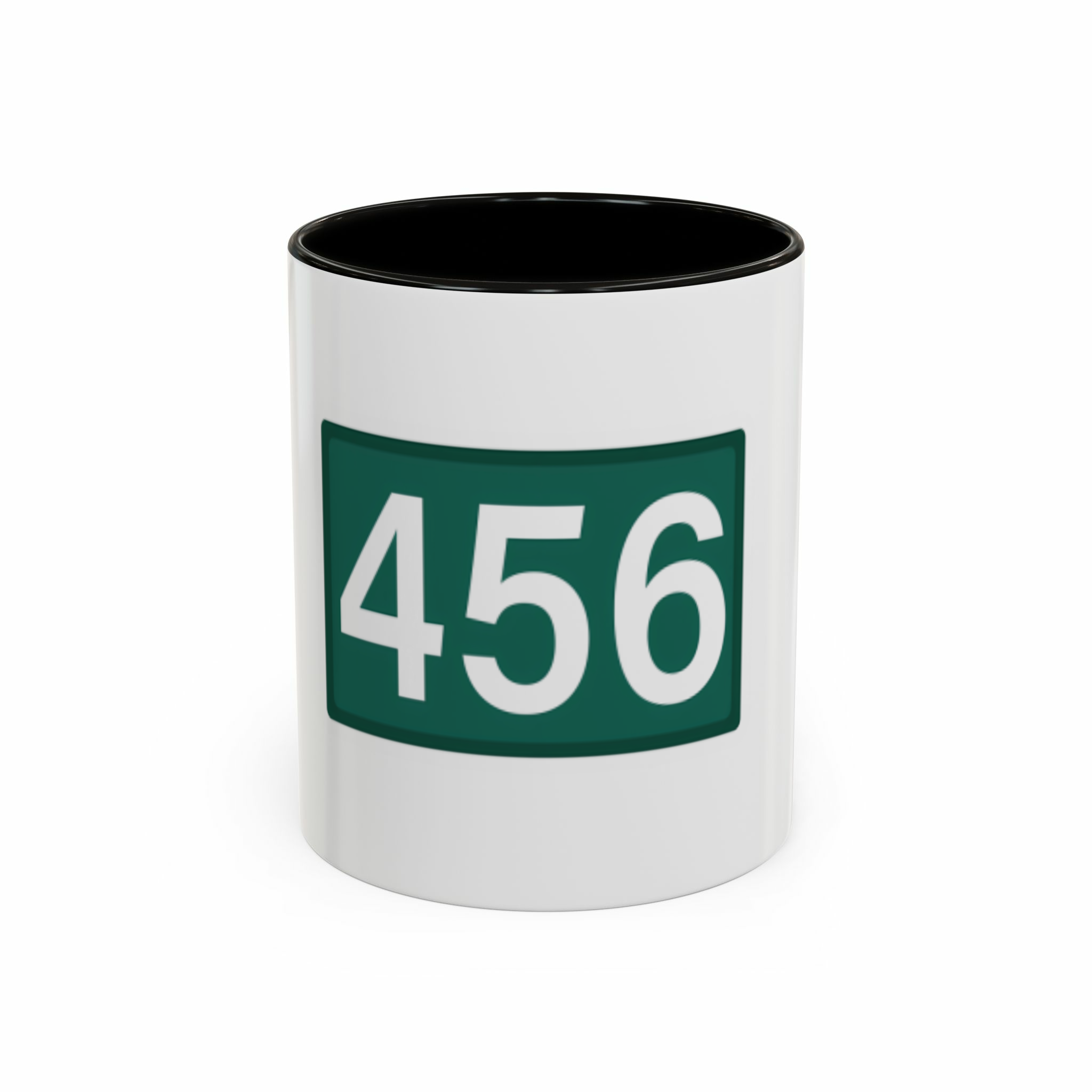 ماگ 456نمای روبرو - رنگ مشکی2