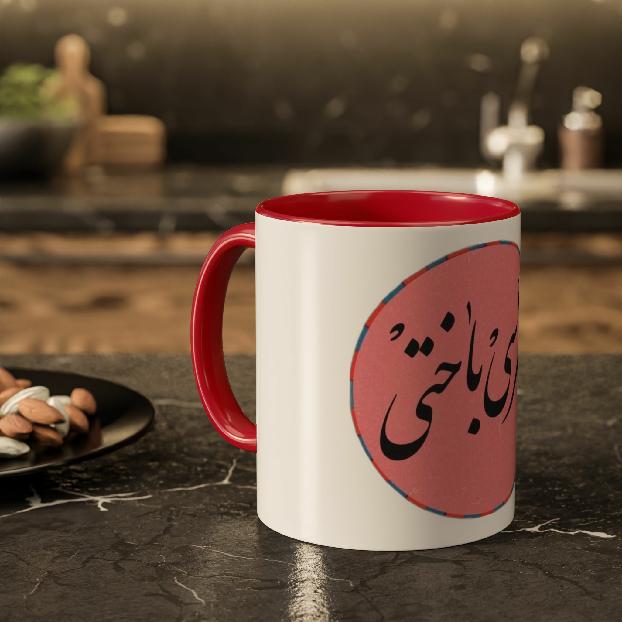 ماگ کلاسیکزمینه ۲ - رنگ قرمز2