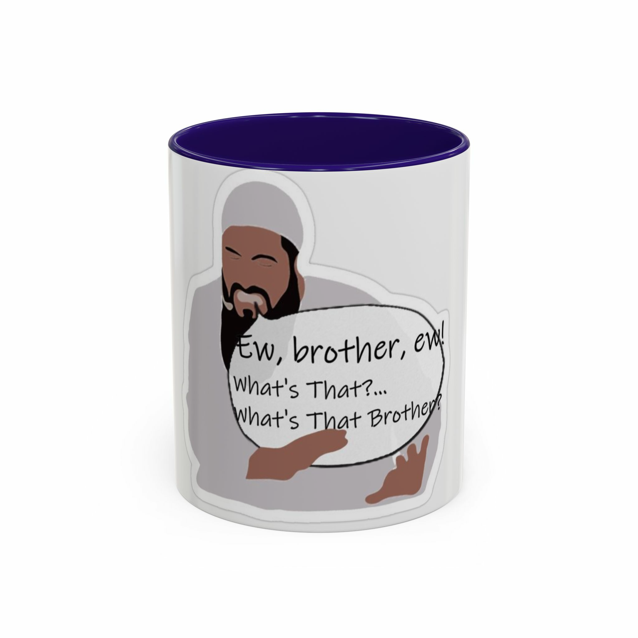 ماگ brother ewنمای روبرو - رنگ سورمه ای1