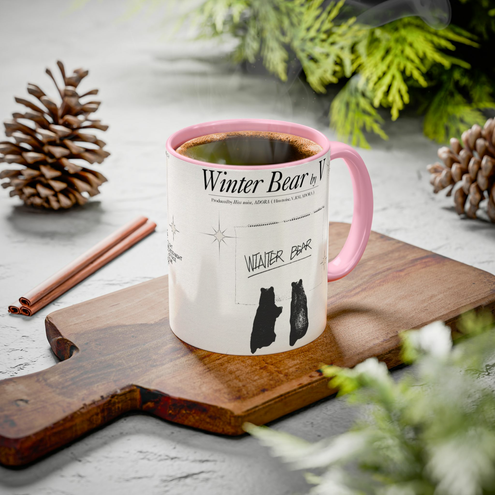 Winter bearزمینه ۱ - رنگ صورتی5