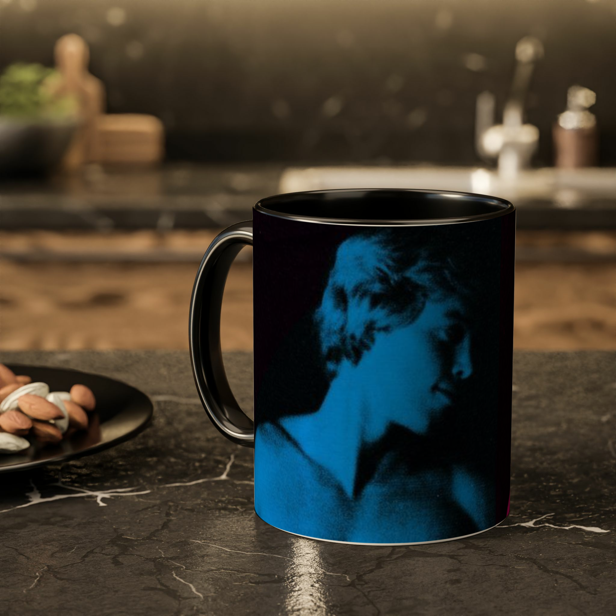 ماگ طرح تیوی گرلزمینه ۲ - رنگ مشکی4