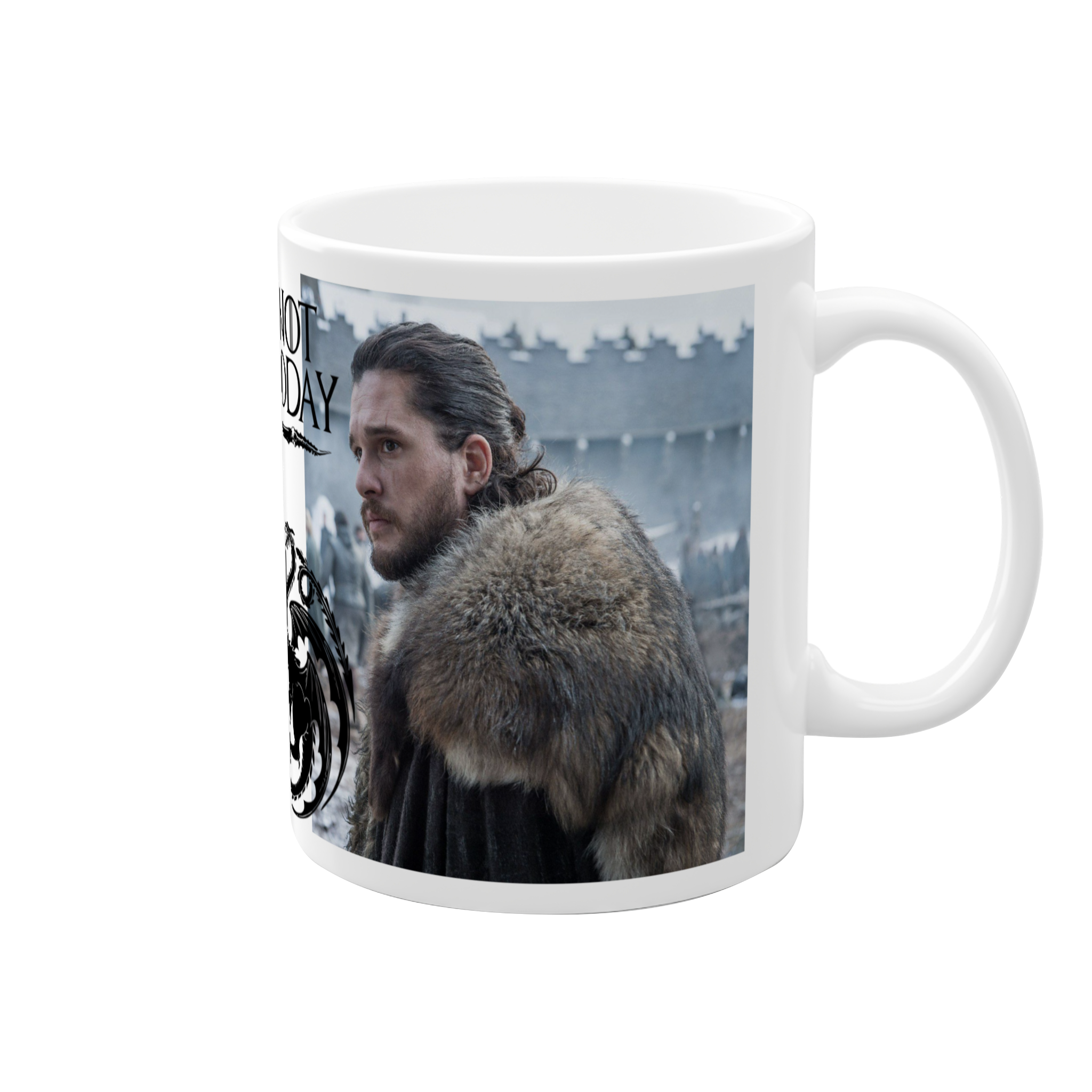 ماگ طرح جان اینو game of thronesنمای راست