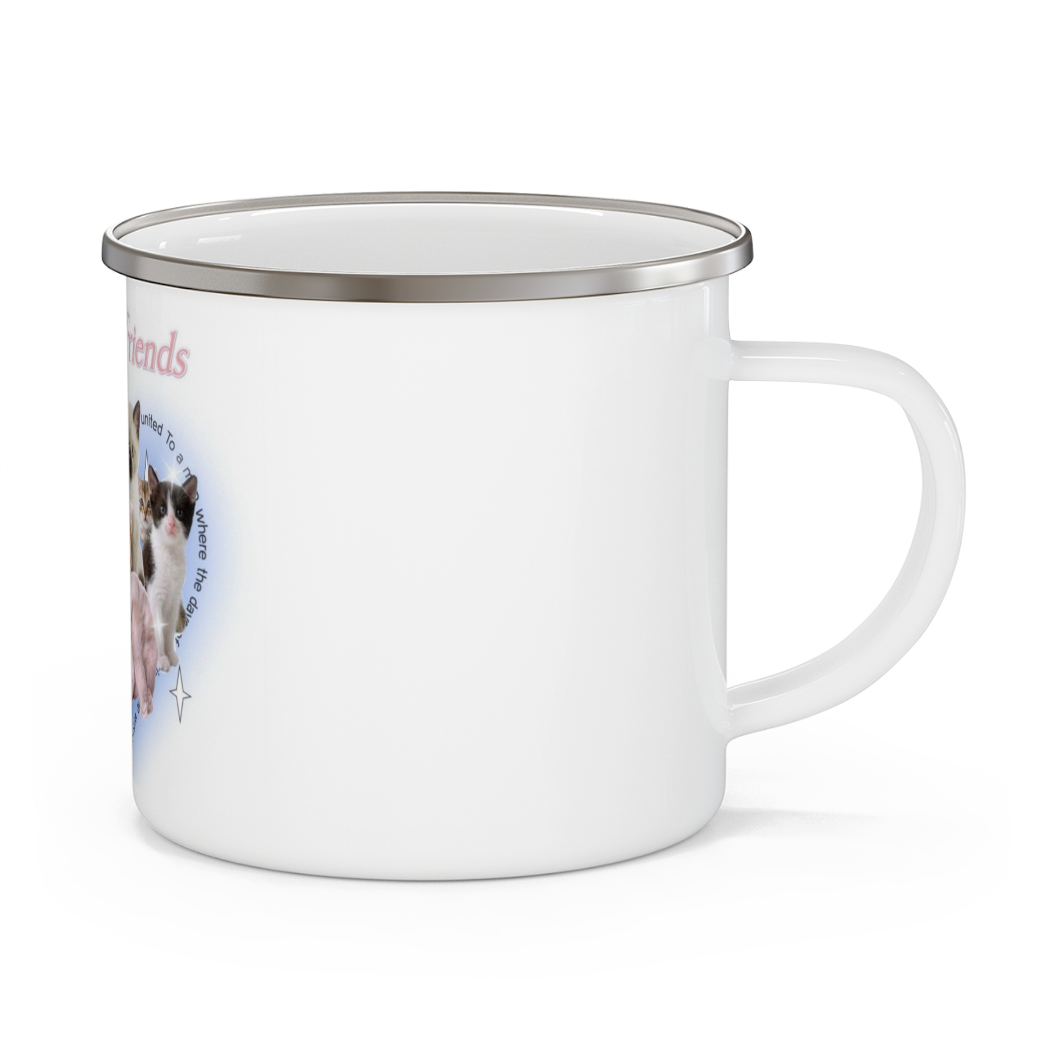 Pawfect friends mini mugنمای راست ۱1