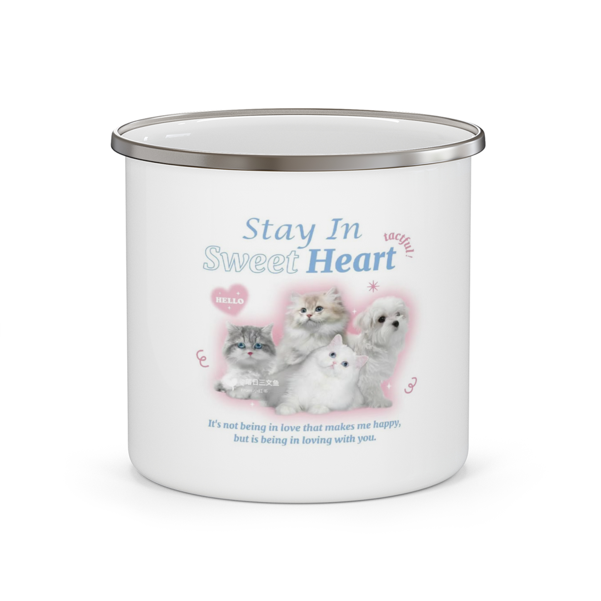 Meowwoof magic mini mugنمای روبرو ۱
