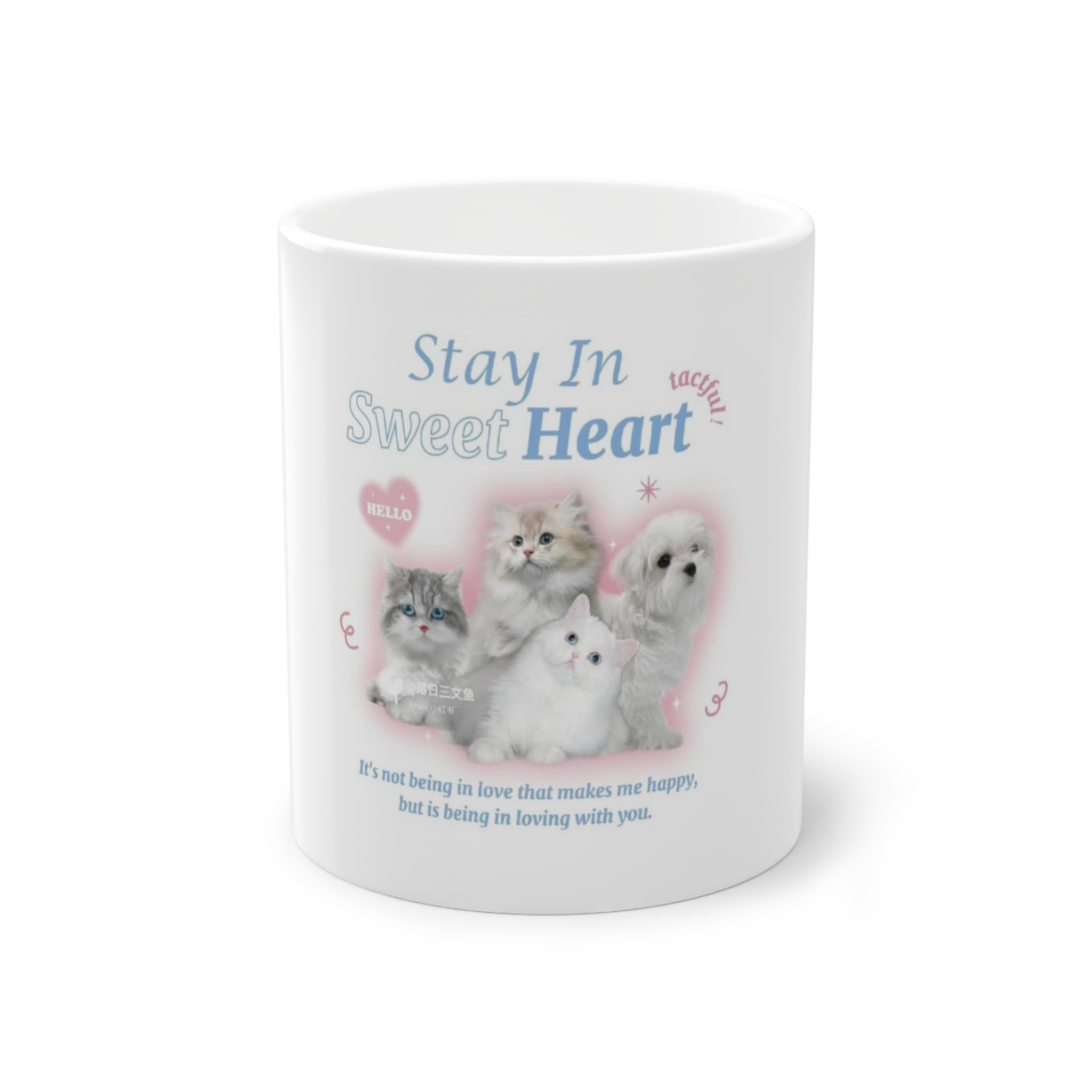Meowwoof magic mugنمای روبرو