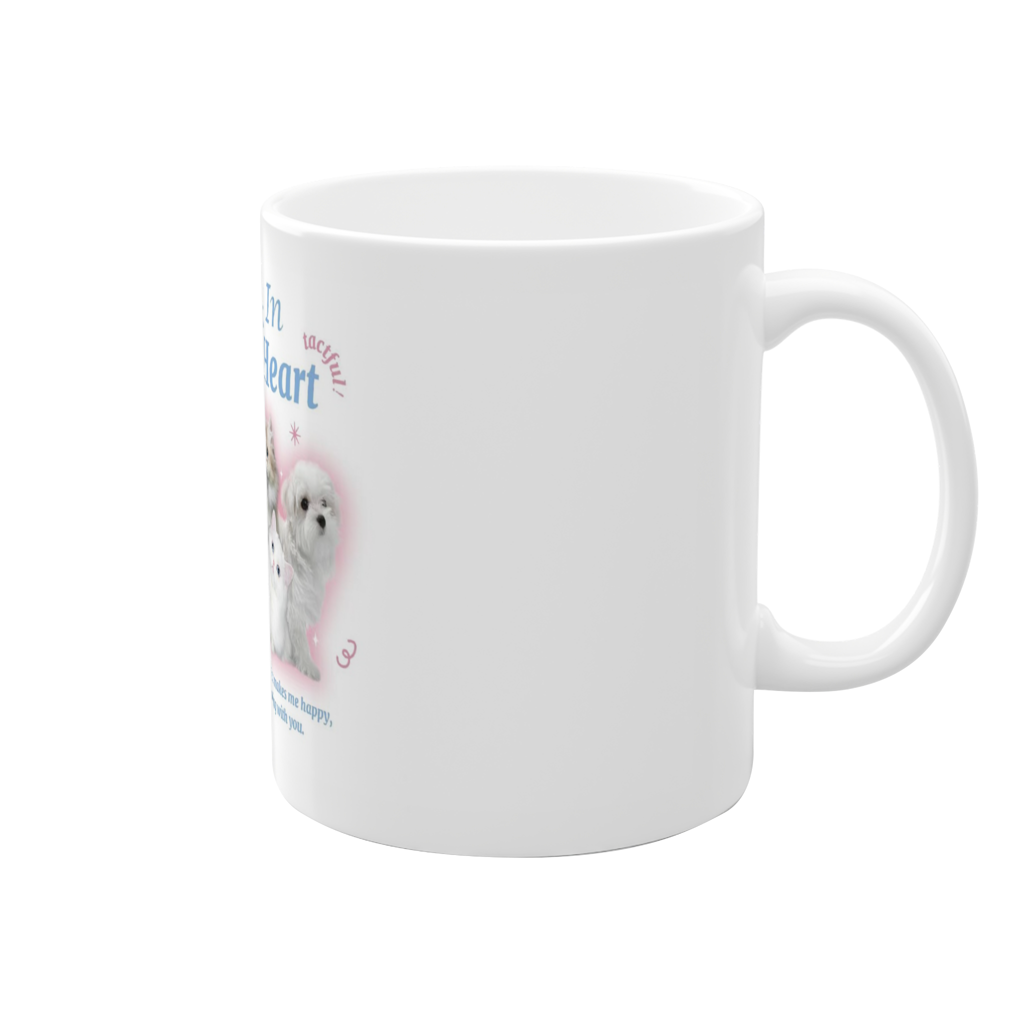 Meowwoof magic mugنمای راست3