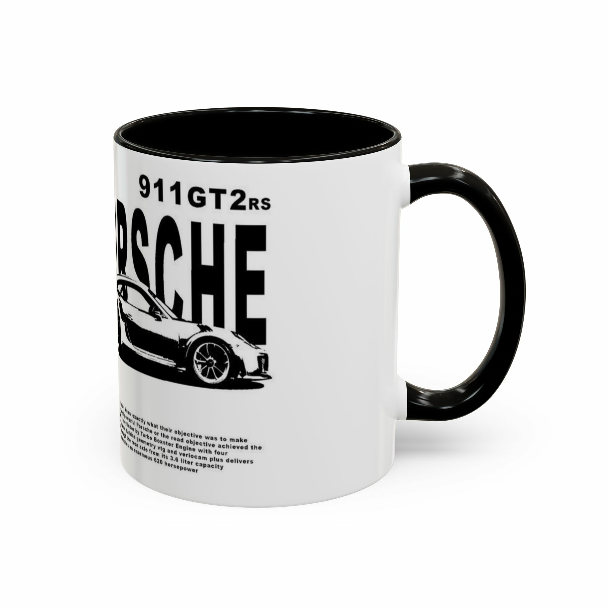 PORSCHEنمای راست - رنگ مشکی4