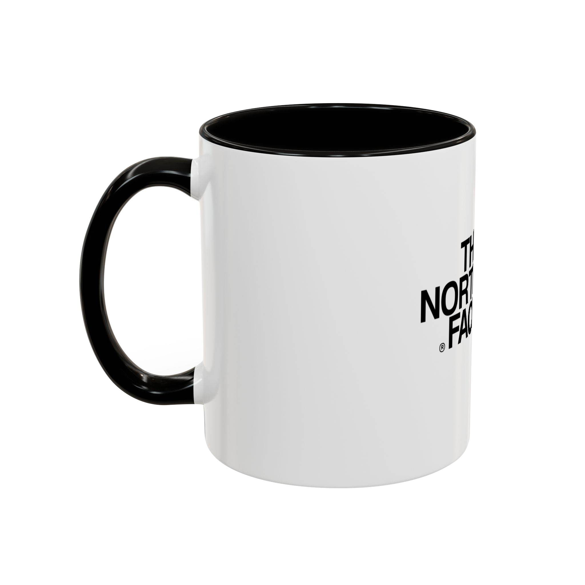 ماگ طرح north faceنمای چپ - رنگ مشکی3