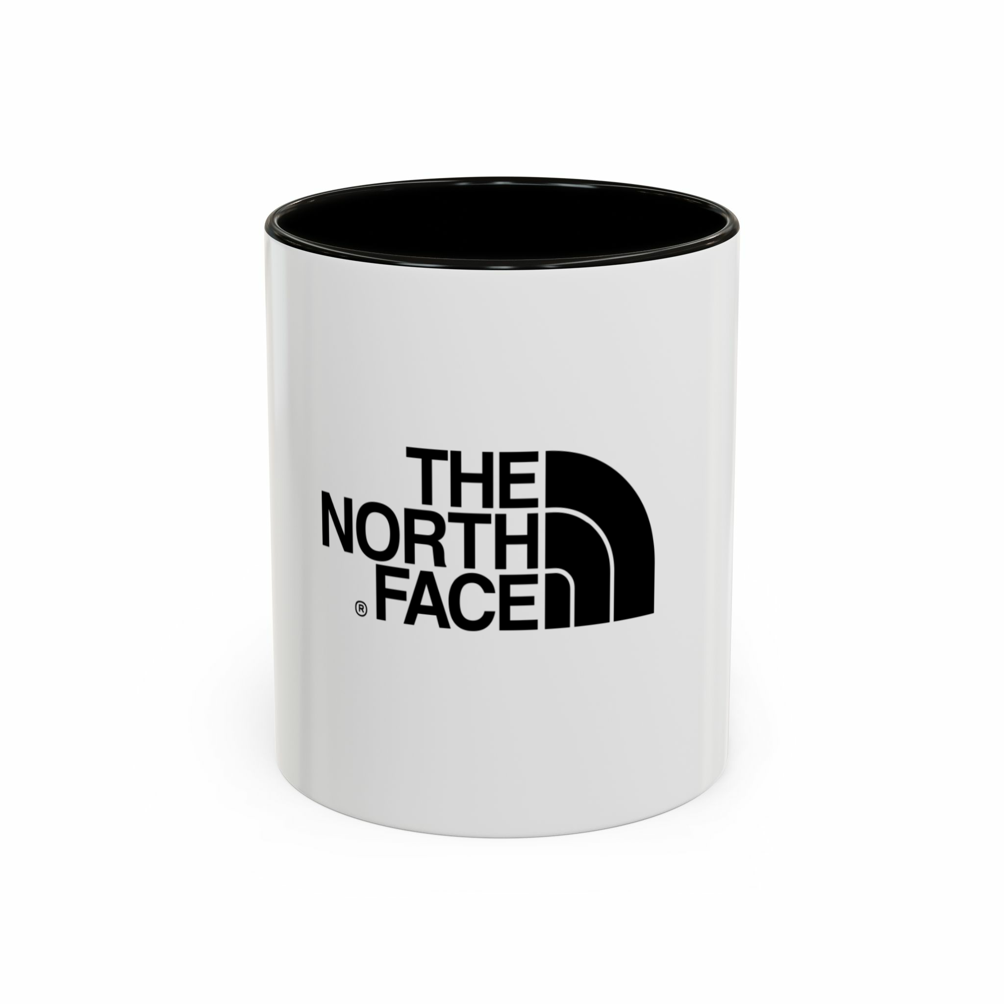 ماگ طرح north faceنمای روبرو - رنگ مشکی