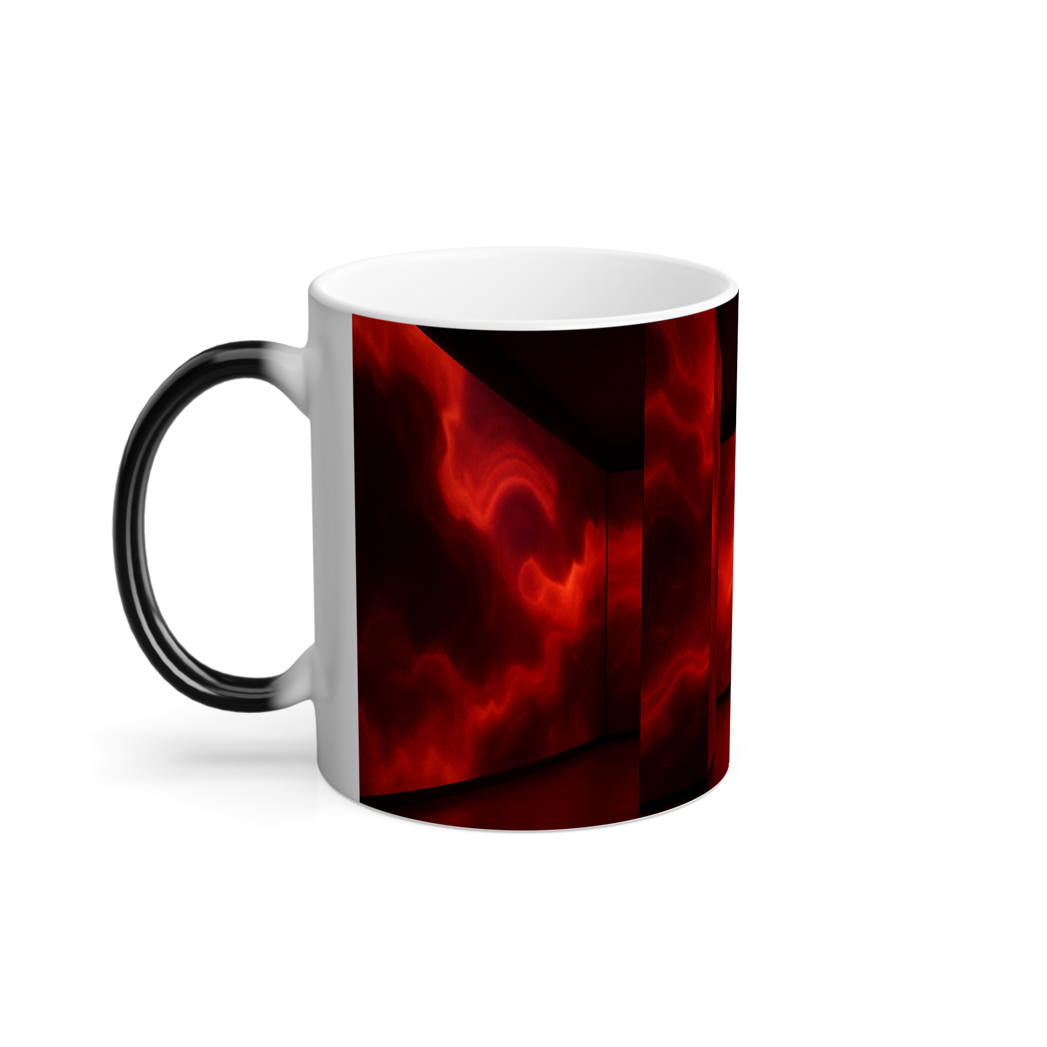 ماگ حرارتی مدل Red Dragonنمای چپ - رنگ سفید3