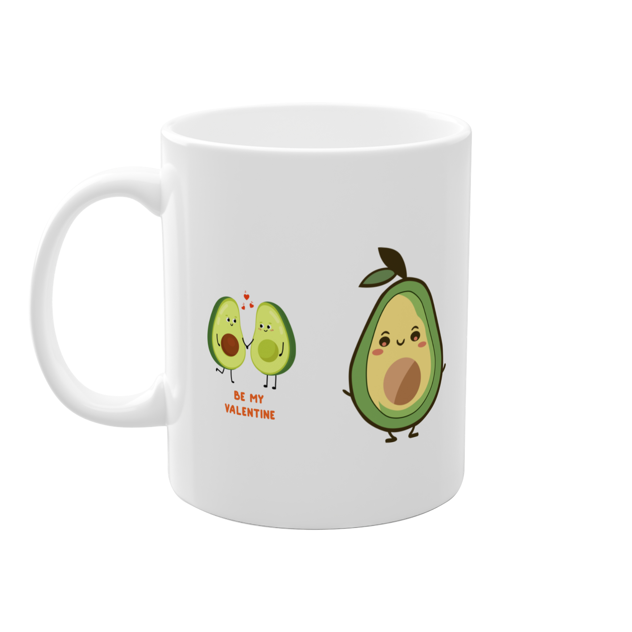 ماگ آووکادو🥑🤍نمای چپ3